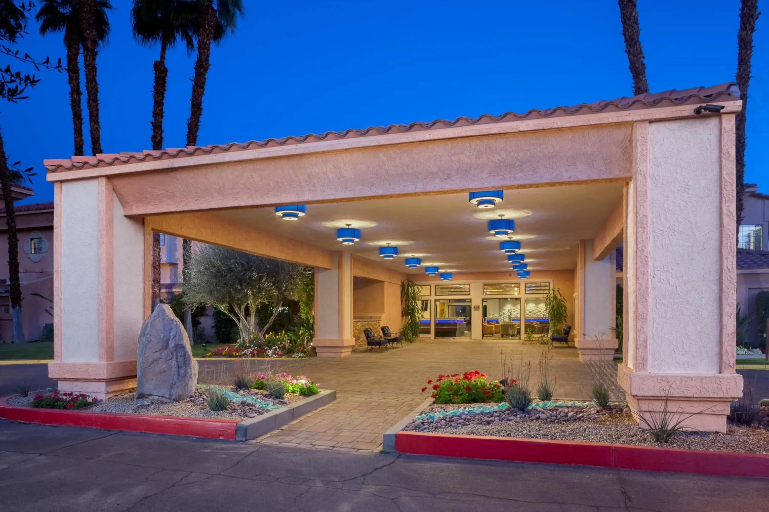 Facade/entrance in Hyatt Vacation Club at Desert Oasis Facade/entrance in Hyatt Vacation Club at Desert Oasis