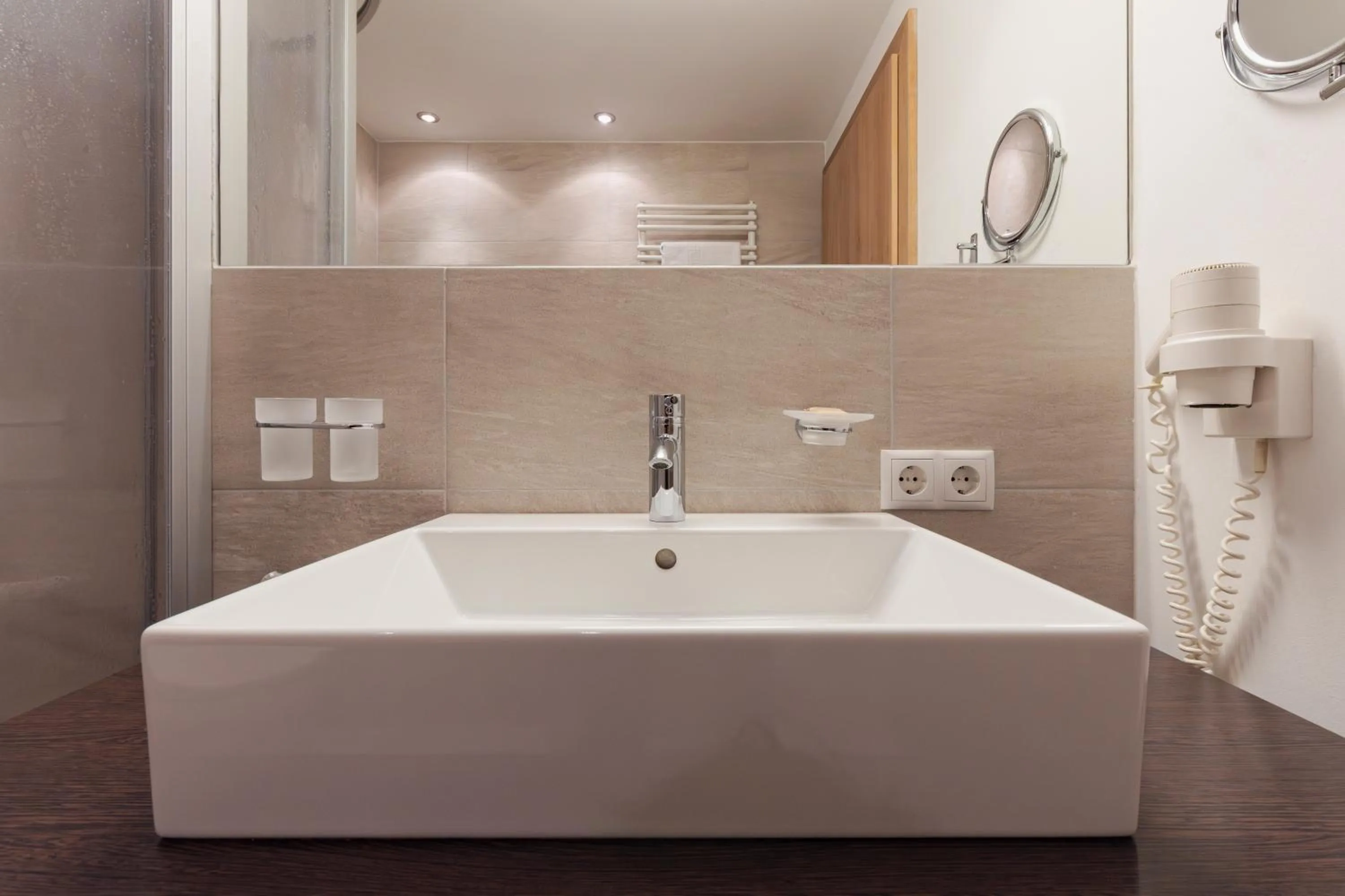 Bathroom in Hotel Bergwelt