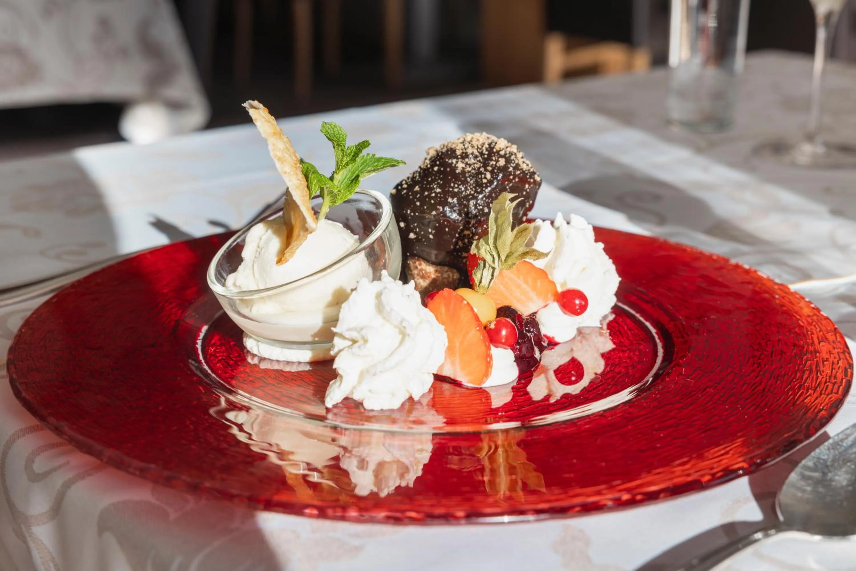 Restaurant/places to eat in Hotel Bergwelt