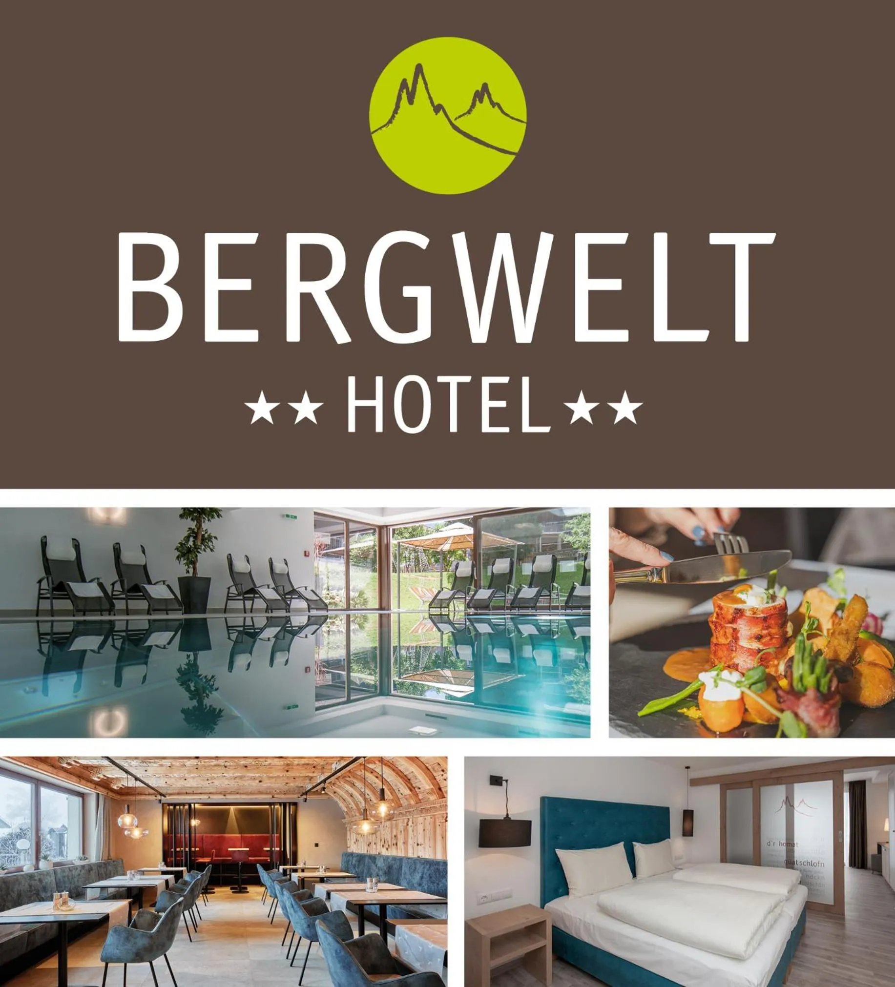 Restaurant/places to eat in Hotel Bergwelt