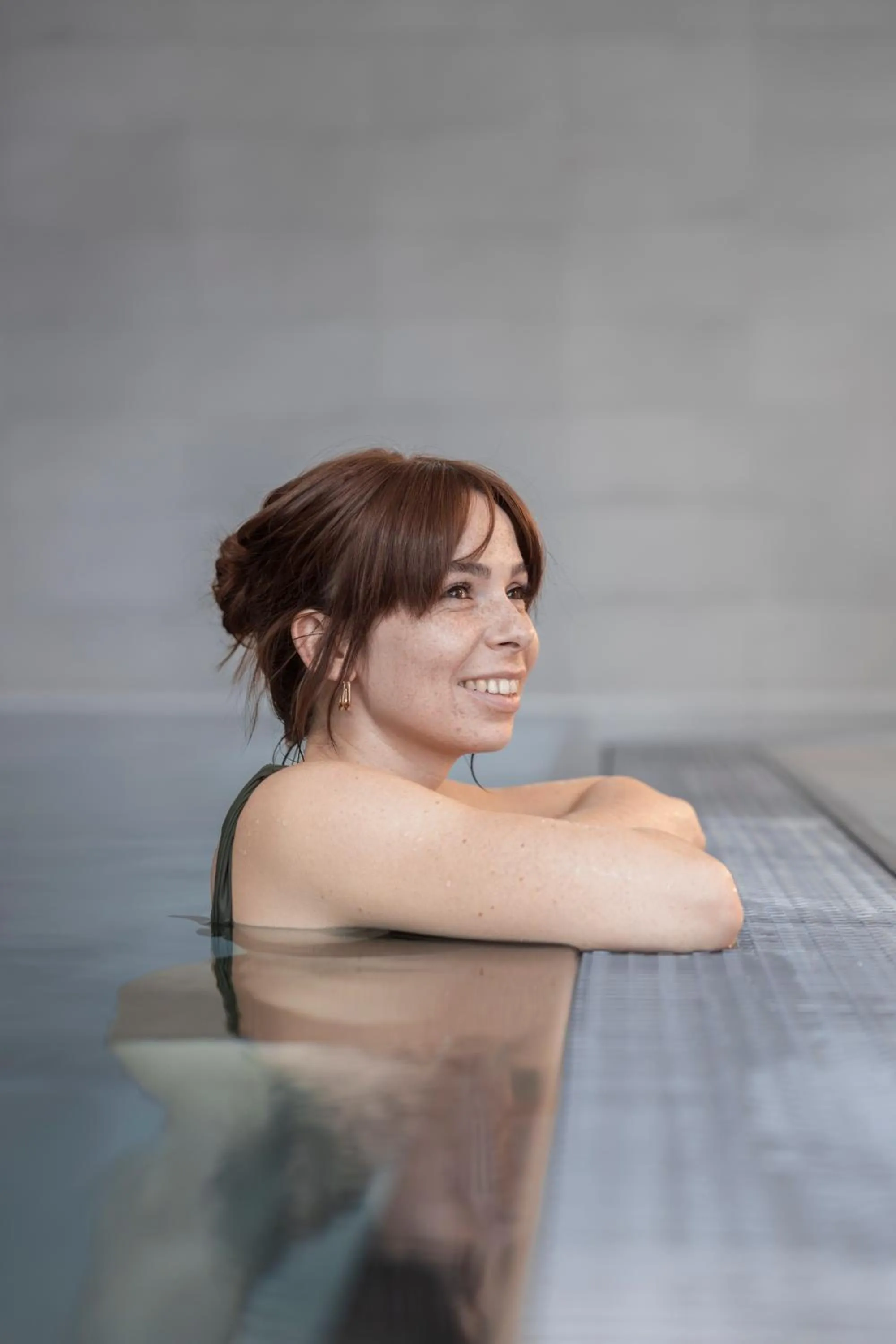 Swimming pool in Hotel Bergwelt