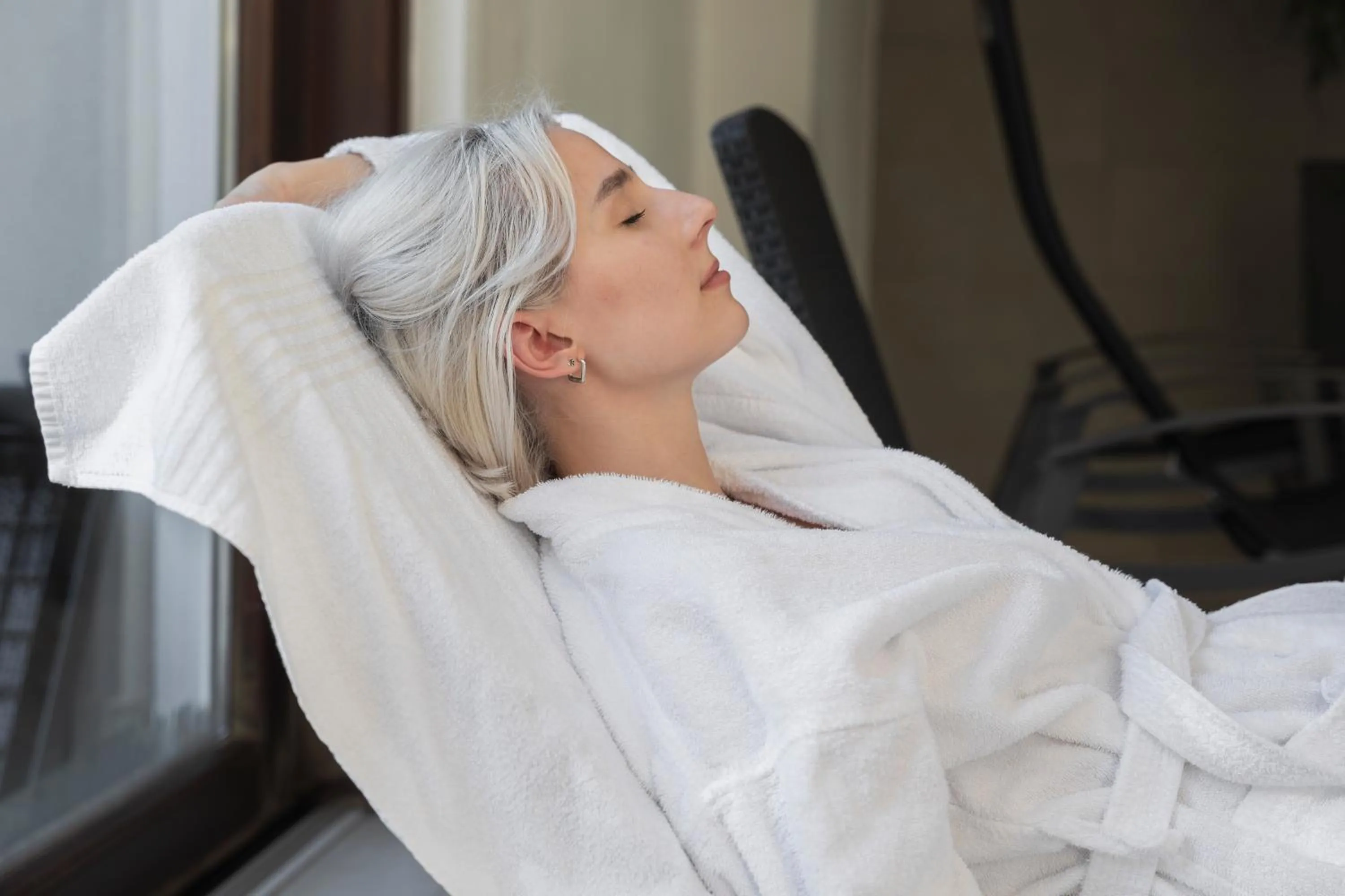 Swimming pool in Hotel Bergwelt