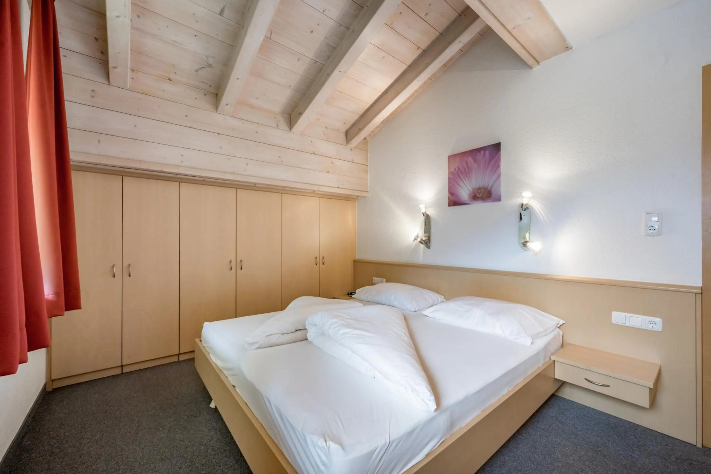 Bedroom, Bed in Hotel Bergwelt