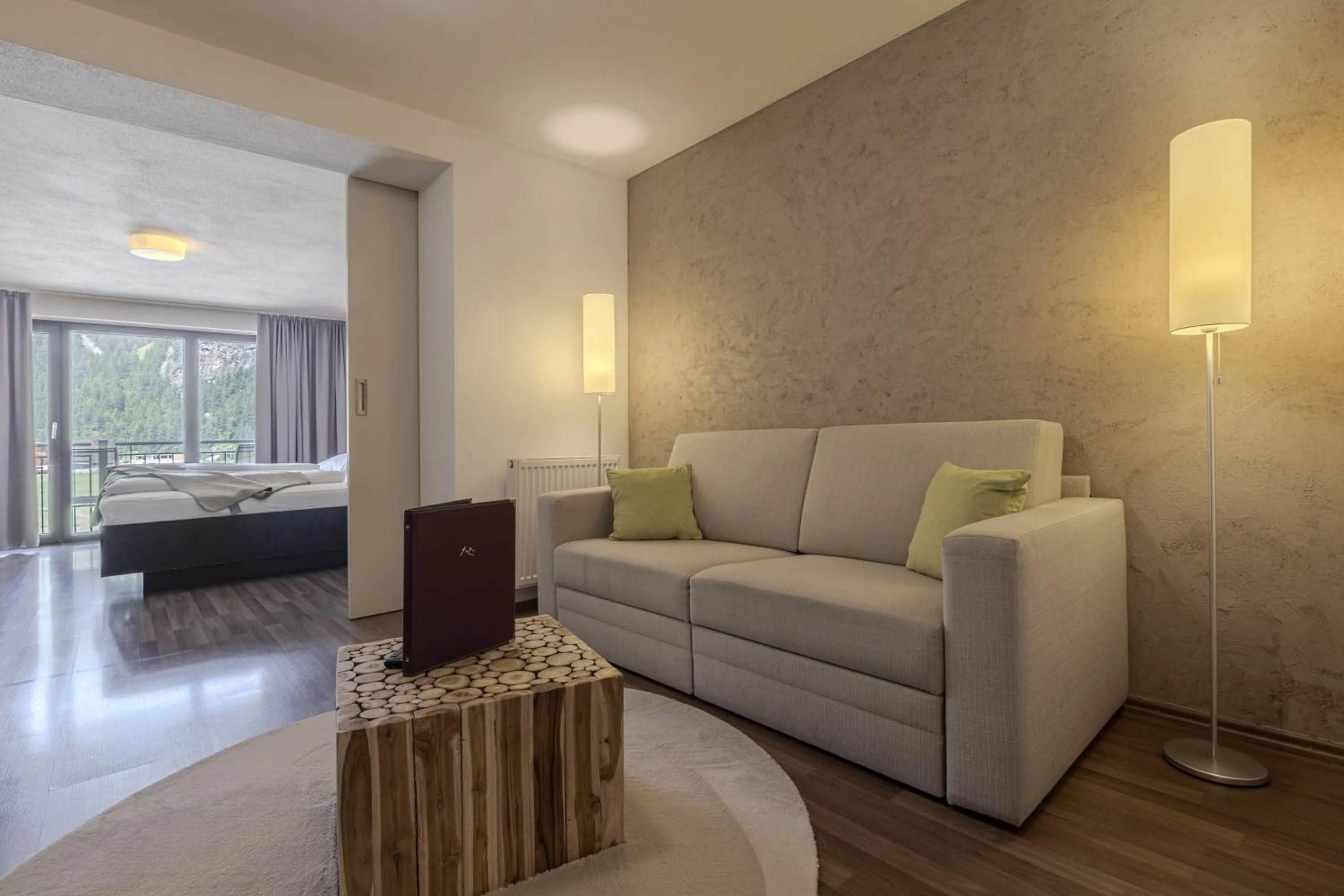 Living room in Hotel Bergwelt