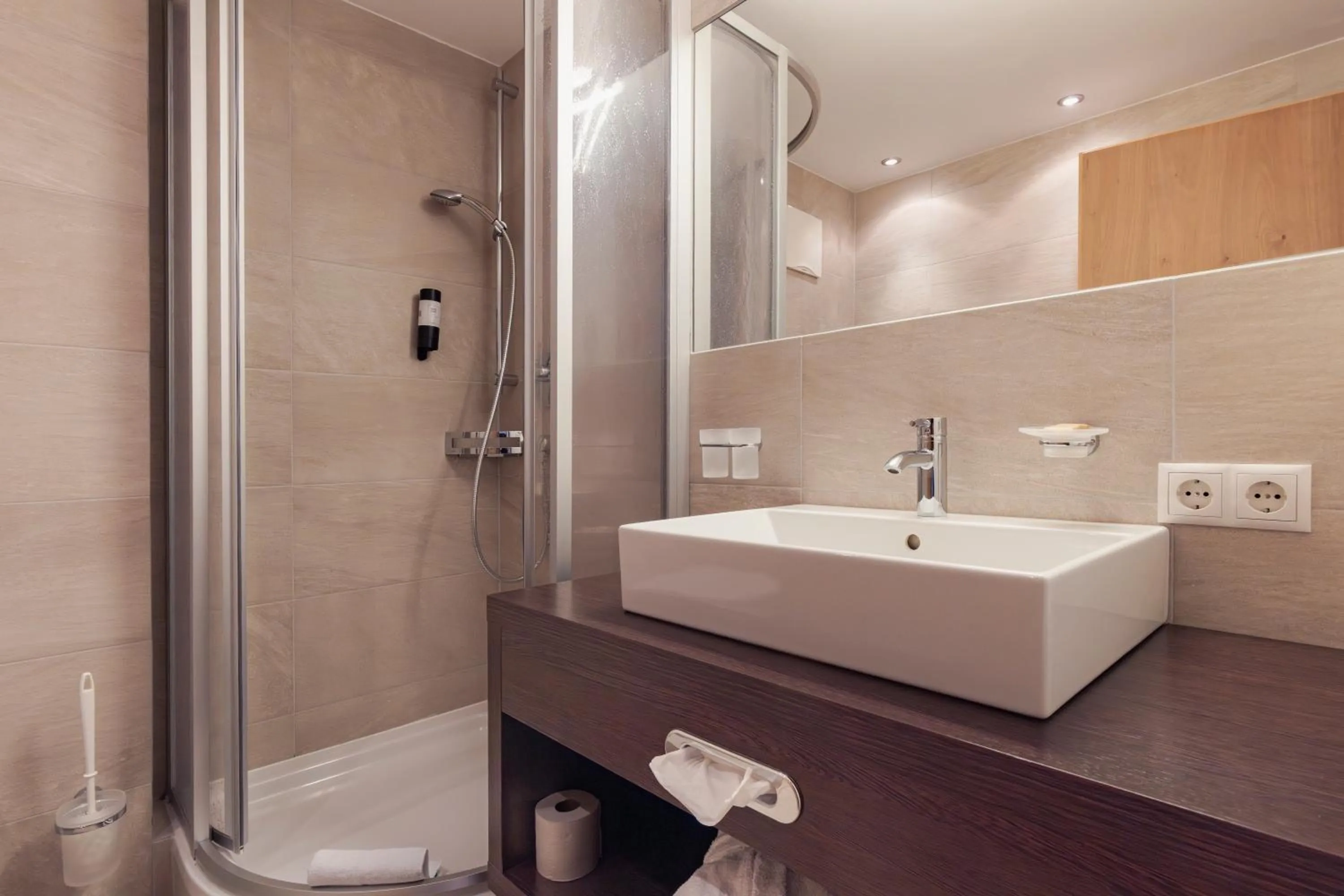 Bathroom in Hotel Bergwelt