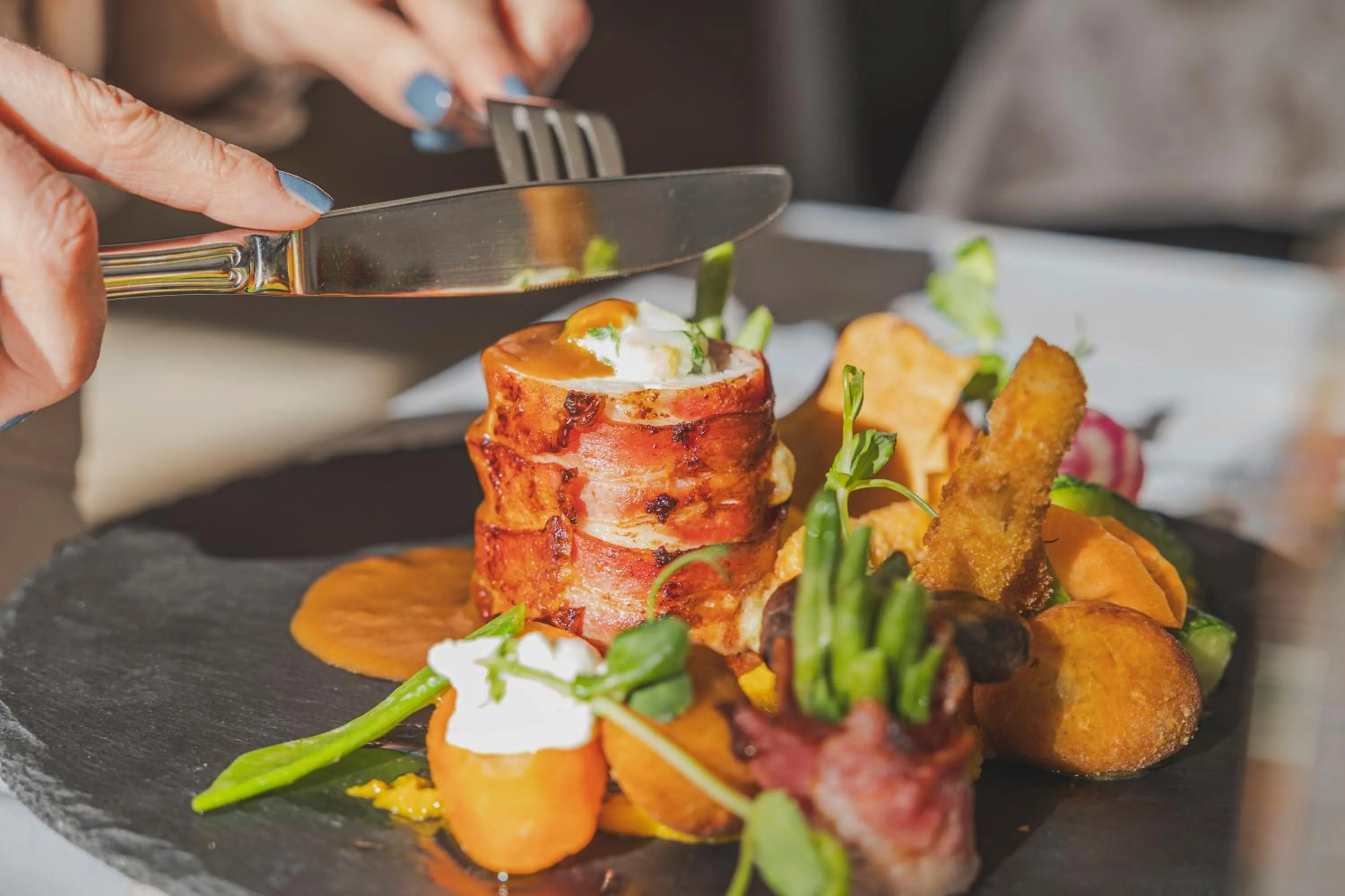 Restaurant/places to eat in Hotel Bergwelt