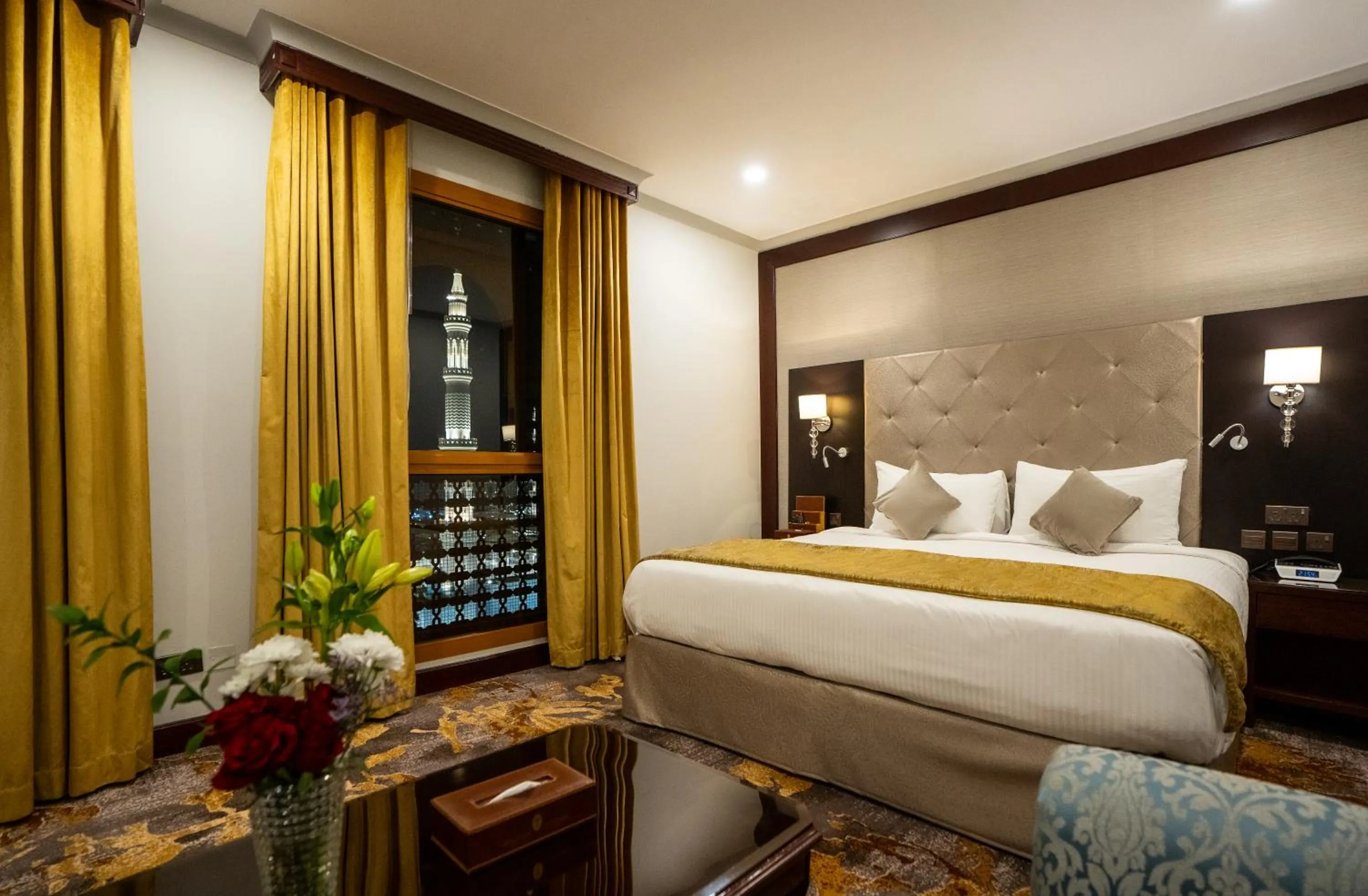 Bed in Dar Al Taqwa Hotel