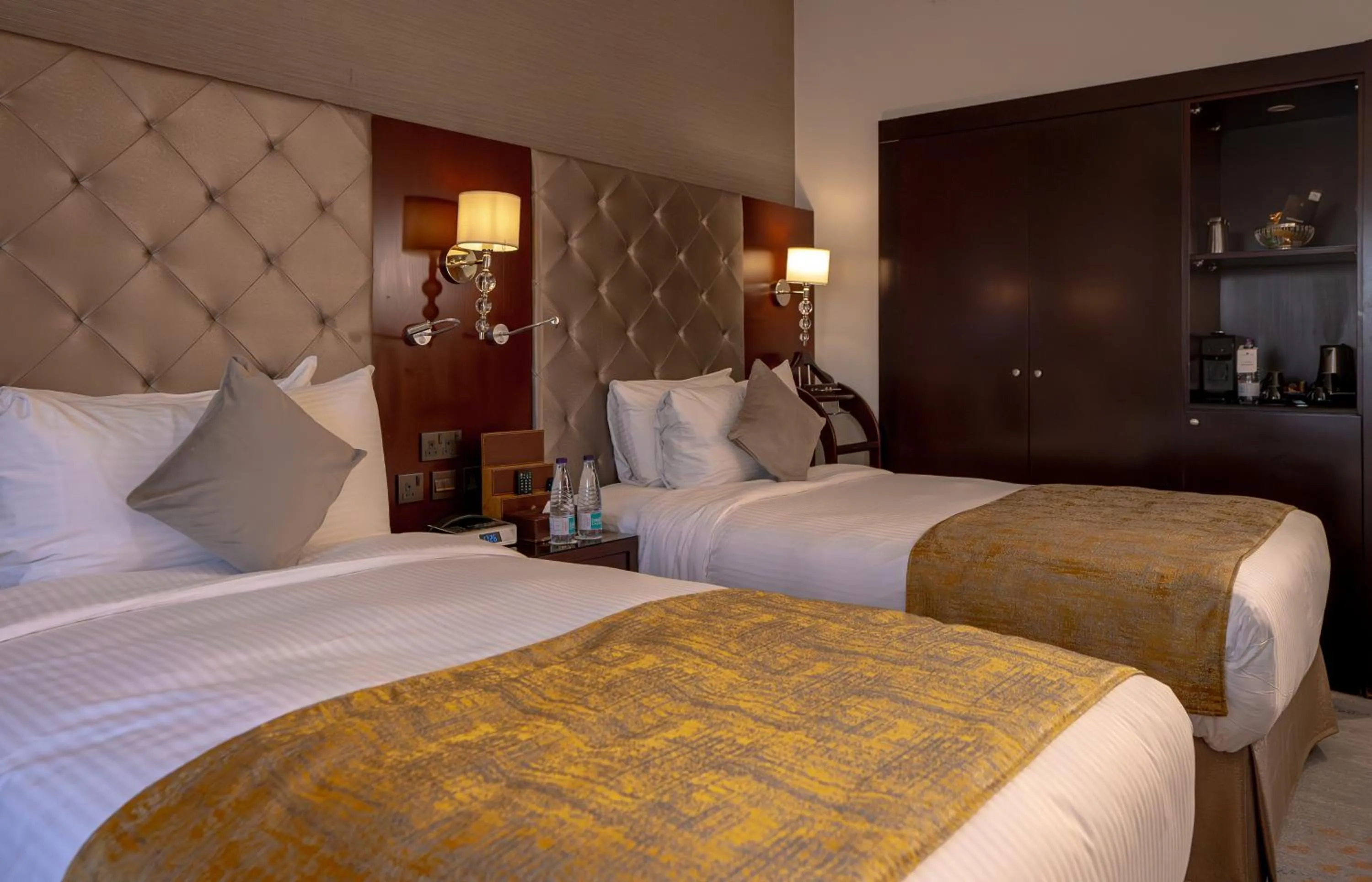 Bed in Dar Al Taqwa Hotel