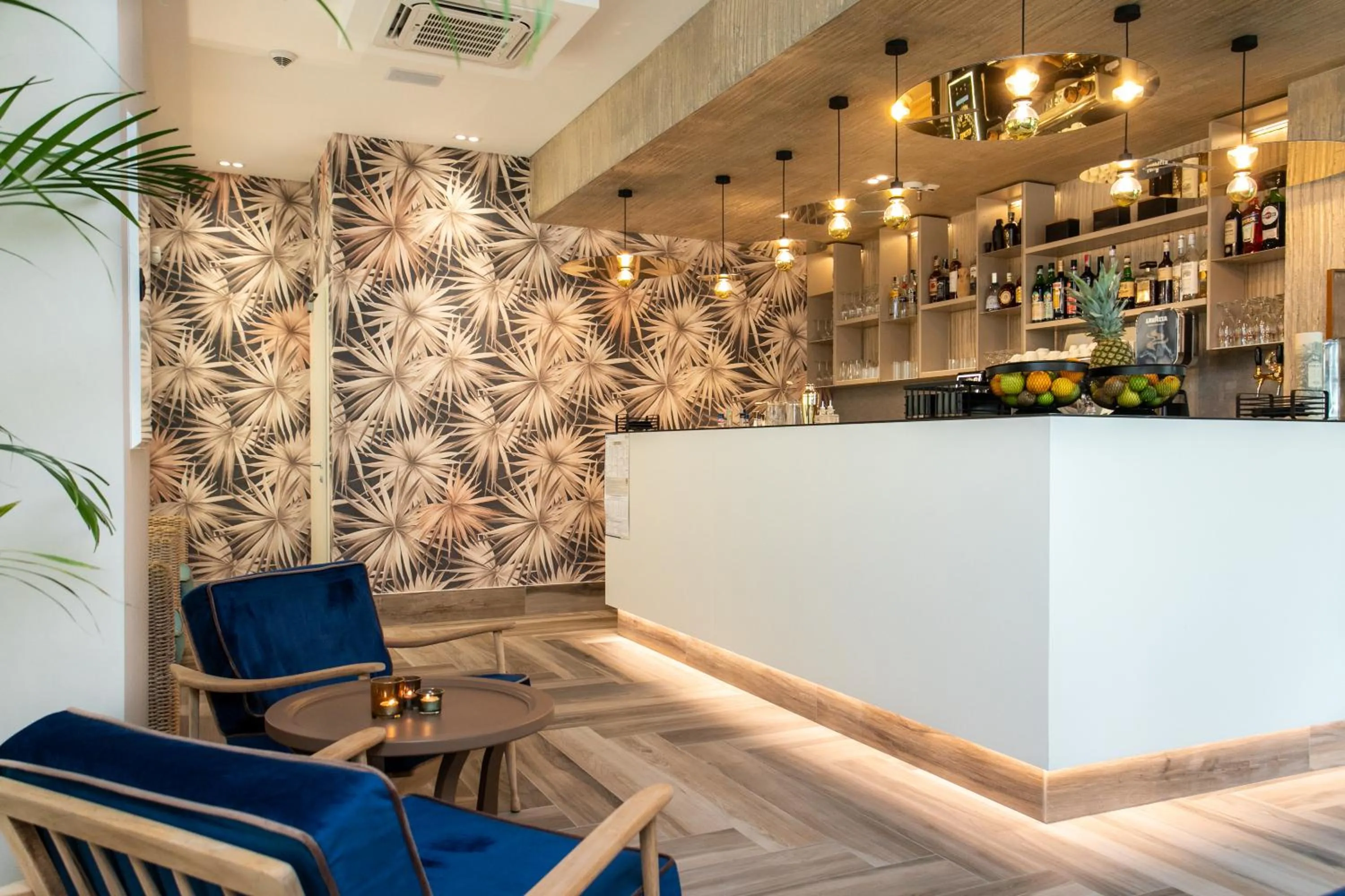 Lobby or reception in Hotel Greif