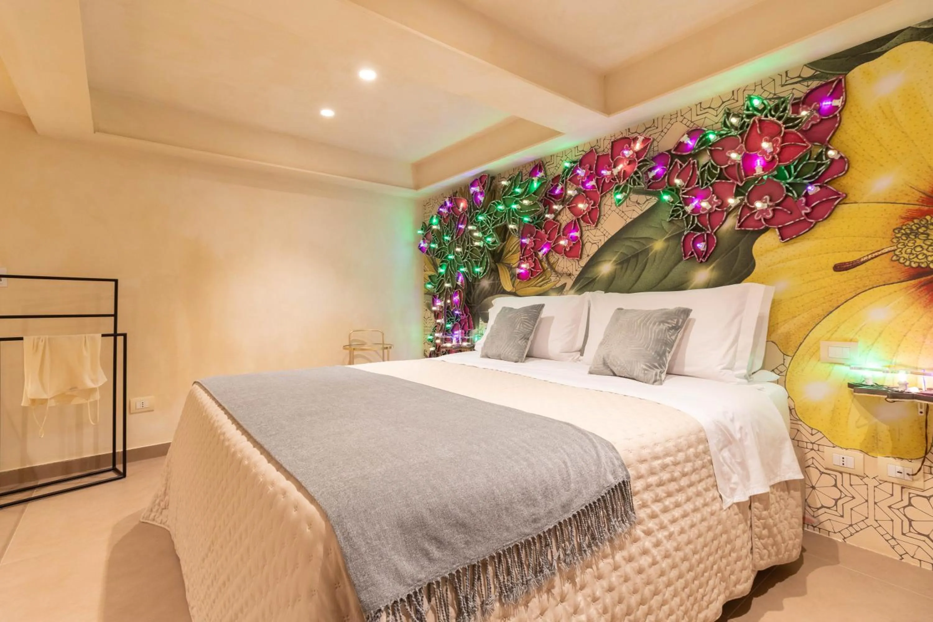 Bed in Palazzo Natoli Boutique Hotel