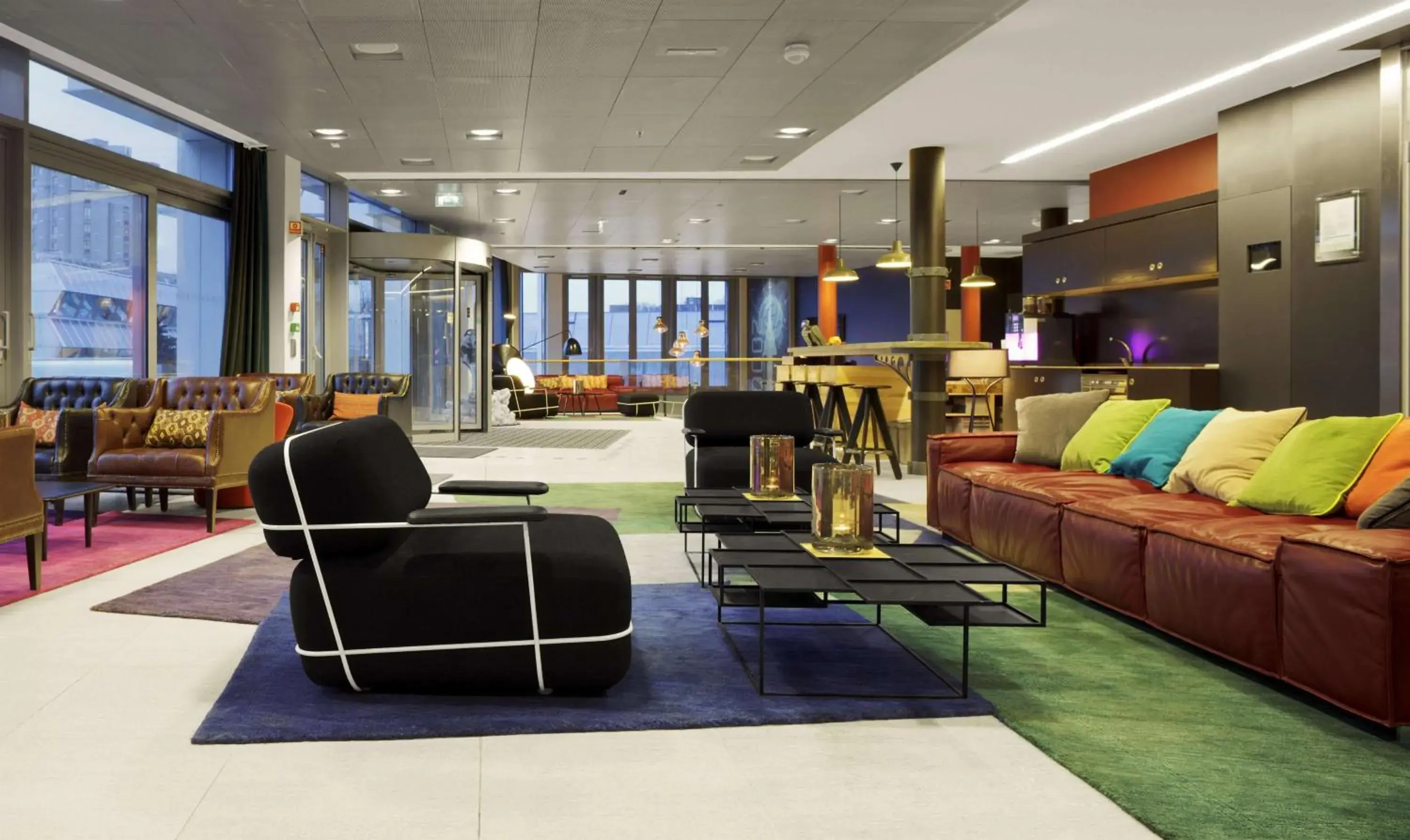Lobby or reception in Scandic Vulkan Lobby or reception in Scandic Vulkan