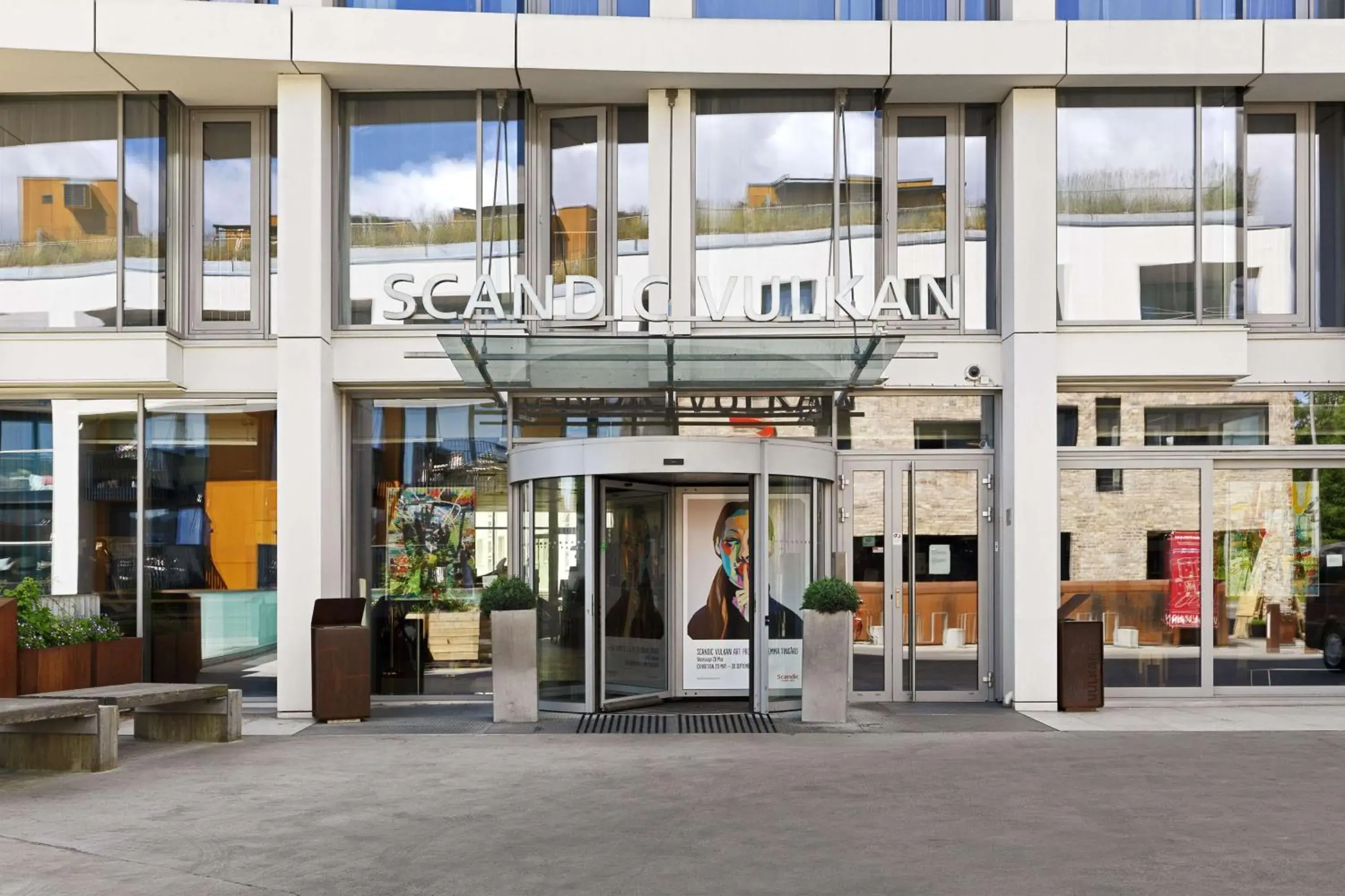 Property building in Scandic Vulkan Property building in Scandic Vulkan
