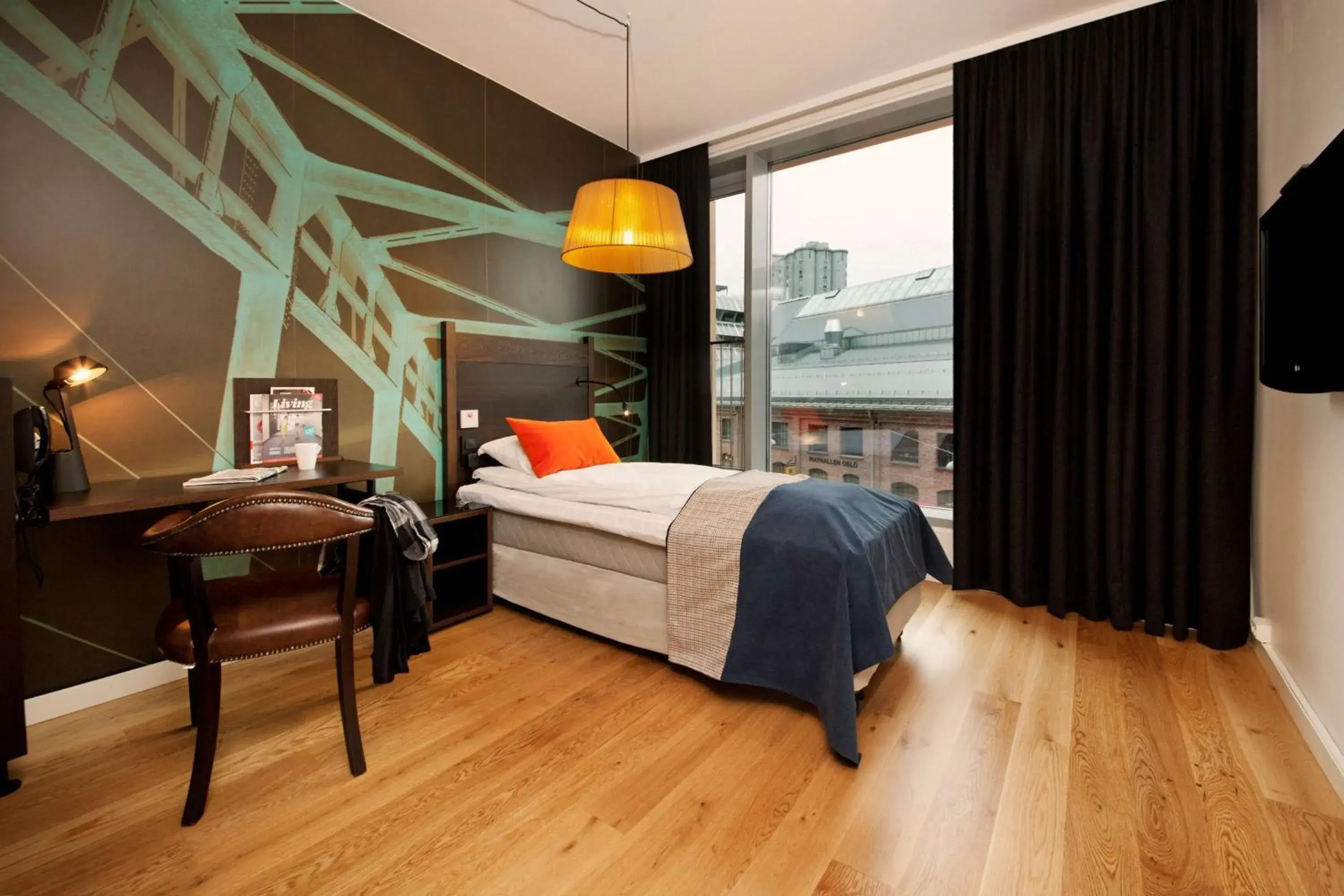 Bedroom, Bed in Scandic Vulkan Bedroom, Bed in Scandic Vulkan