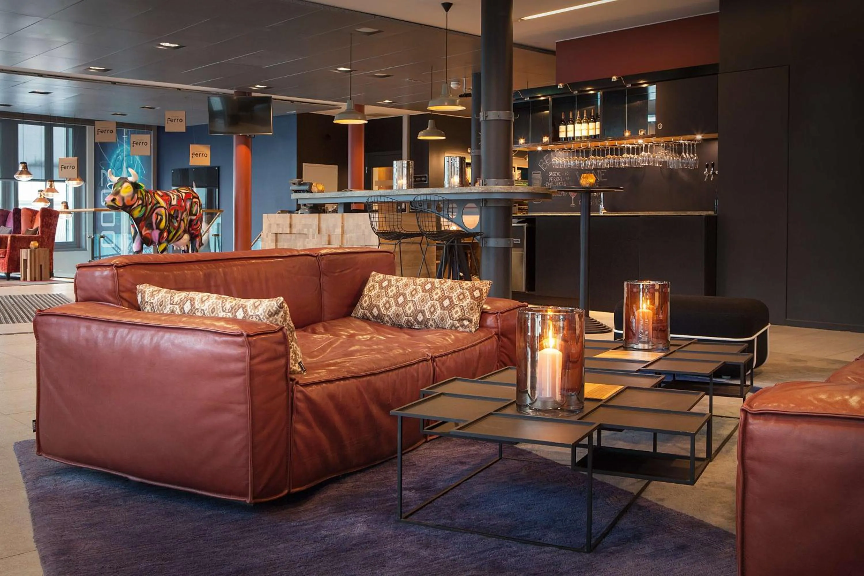 Lobby or reception in Scandic Vulkan