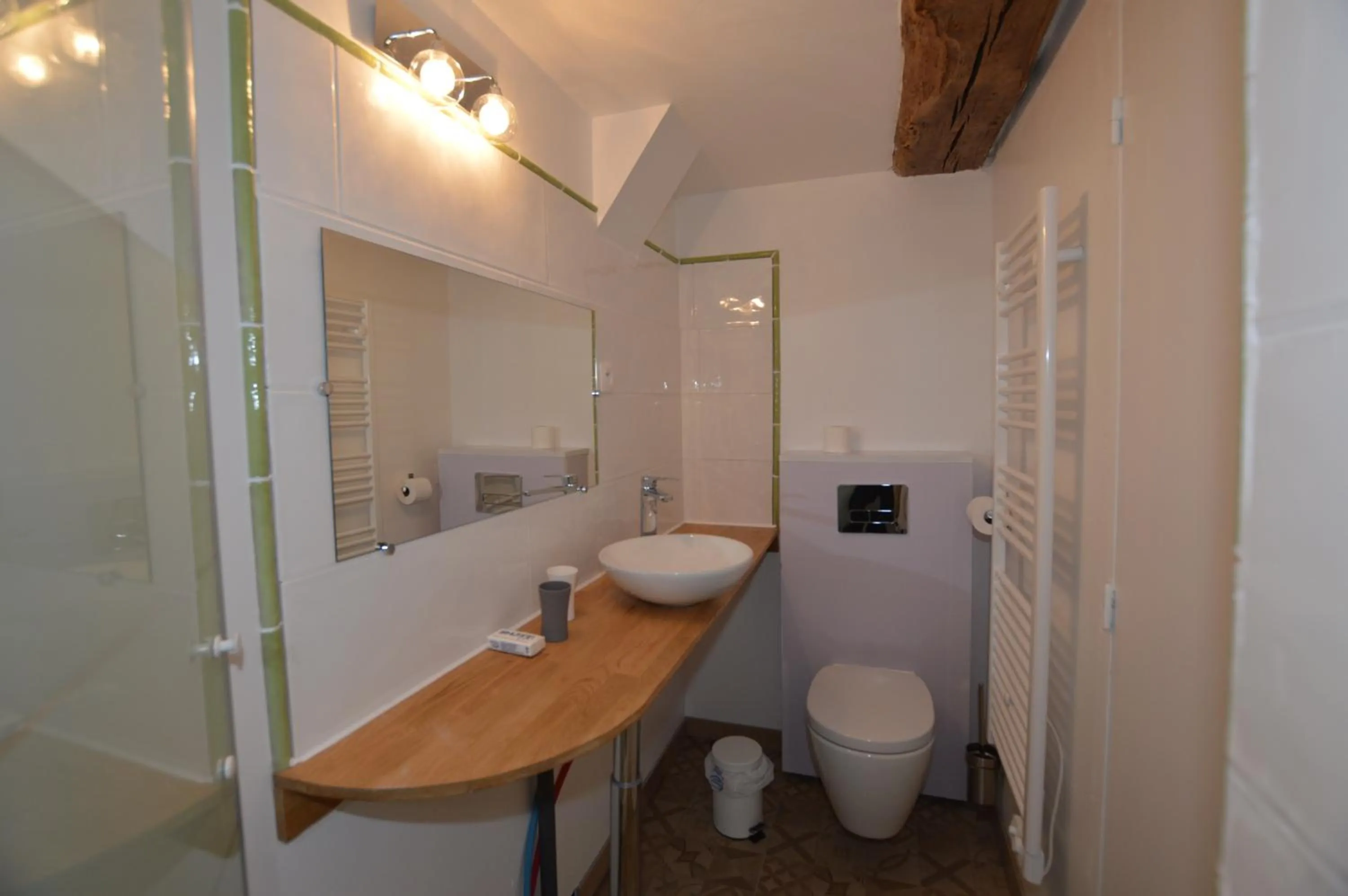 Toilet in Chateau des Fontenelles