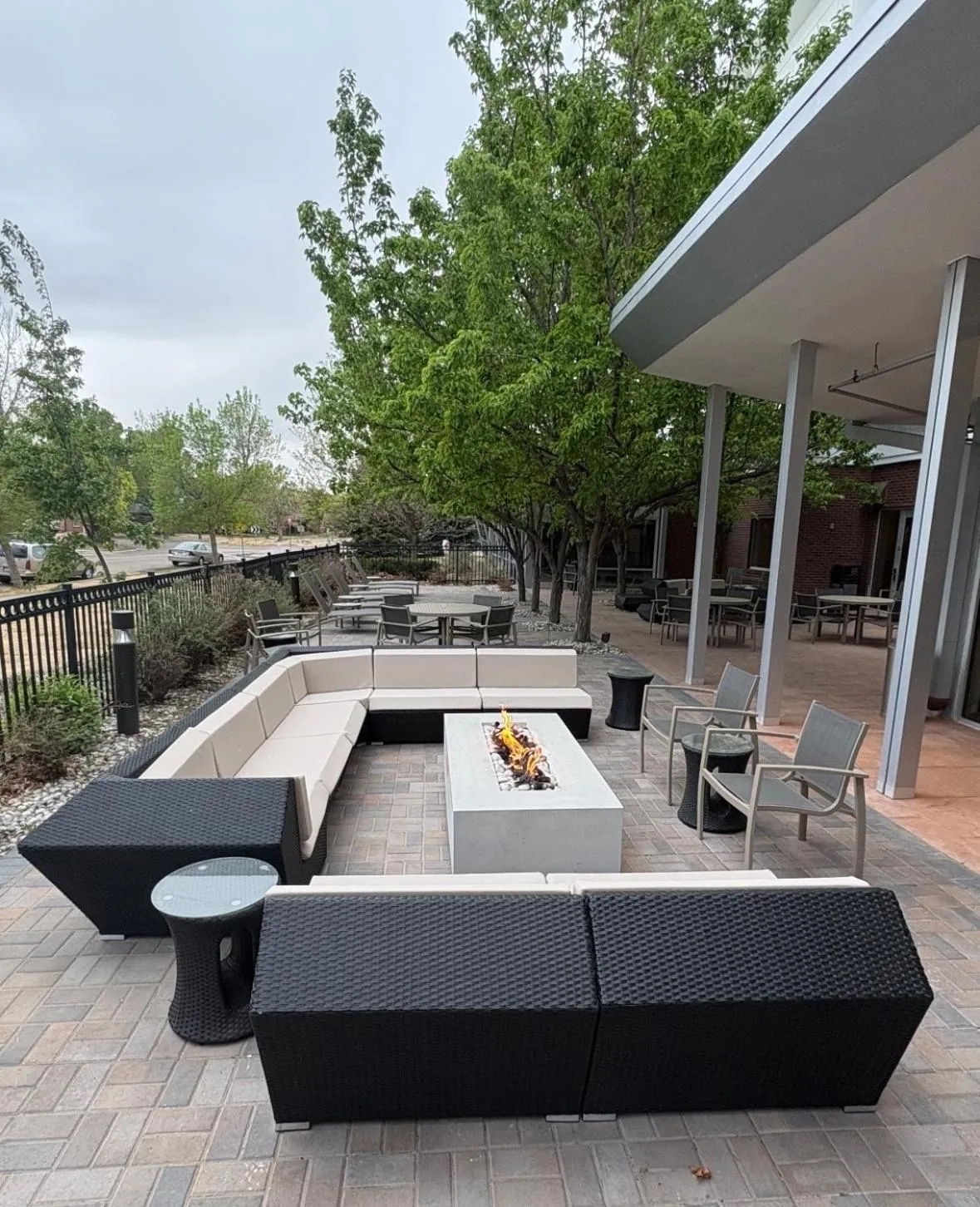 Seating area in SpringHill Suites by Marriott Fort Collins