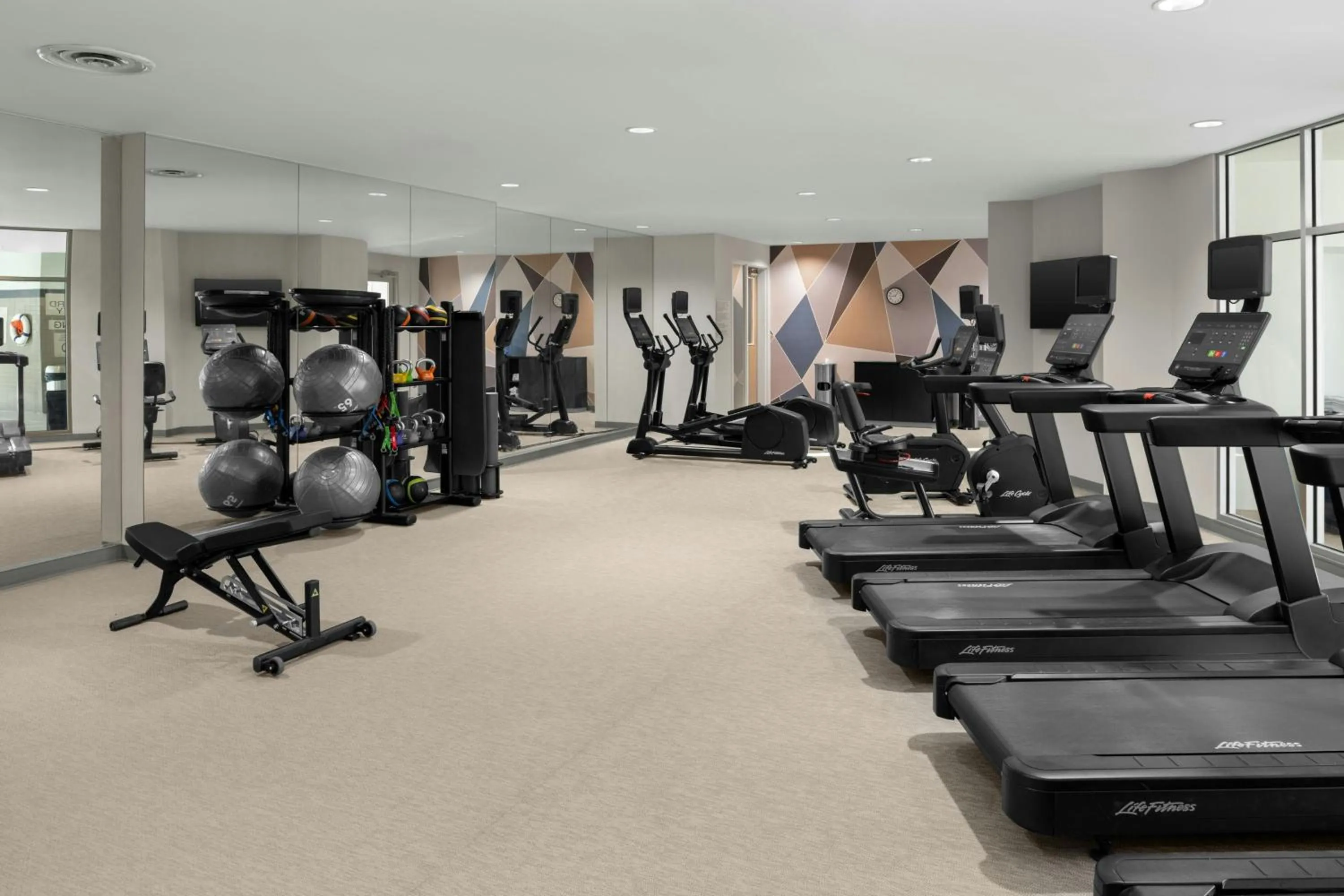 Fitness centre/facilities in SpringHill Suites by Marriott Fort Collins