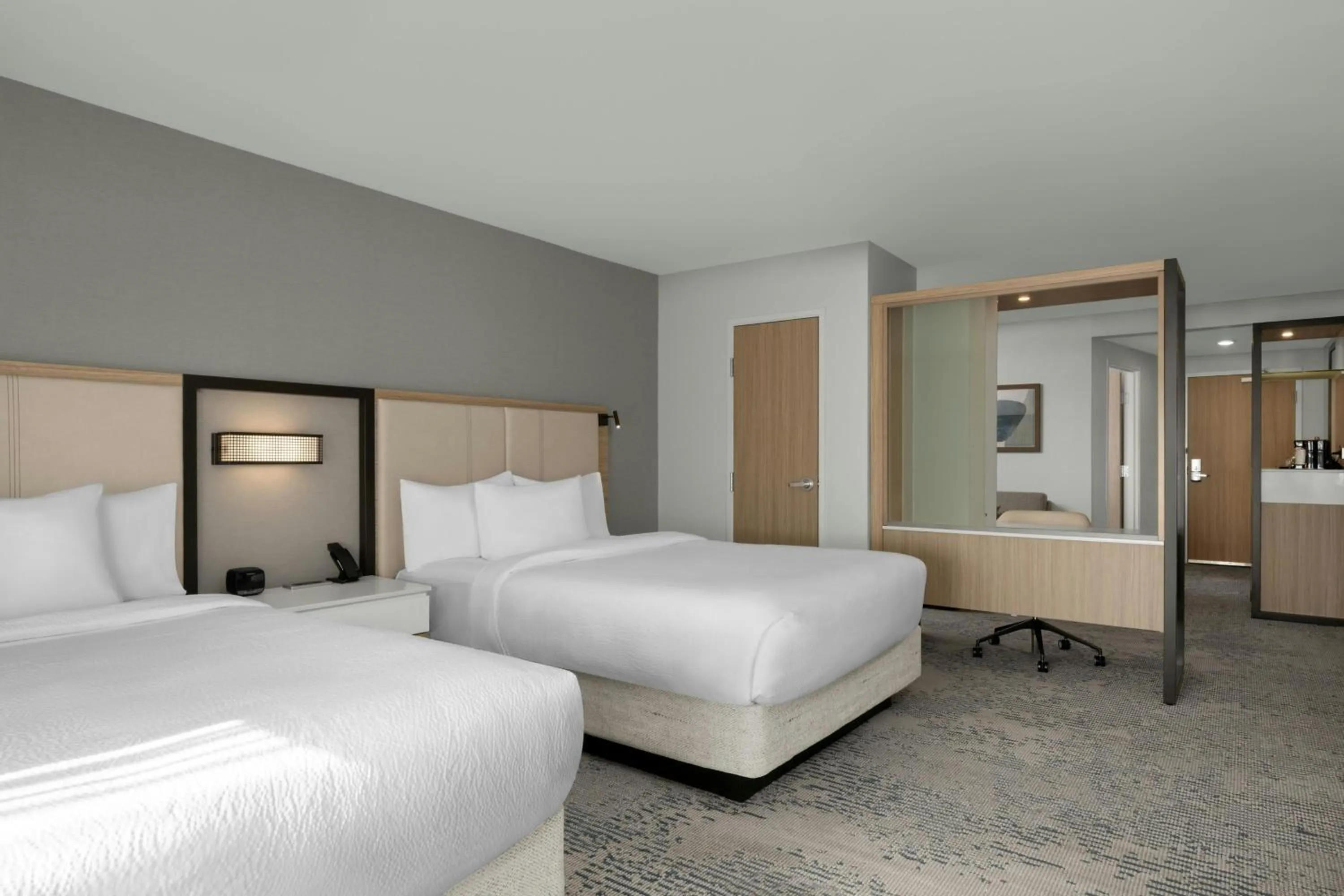 Photo of the whole room, Bed in SpringHill Suites by Marriott Fort Collins