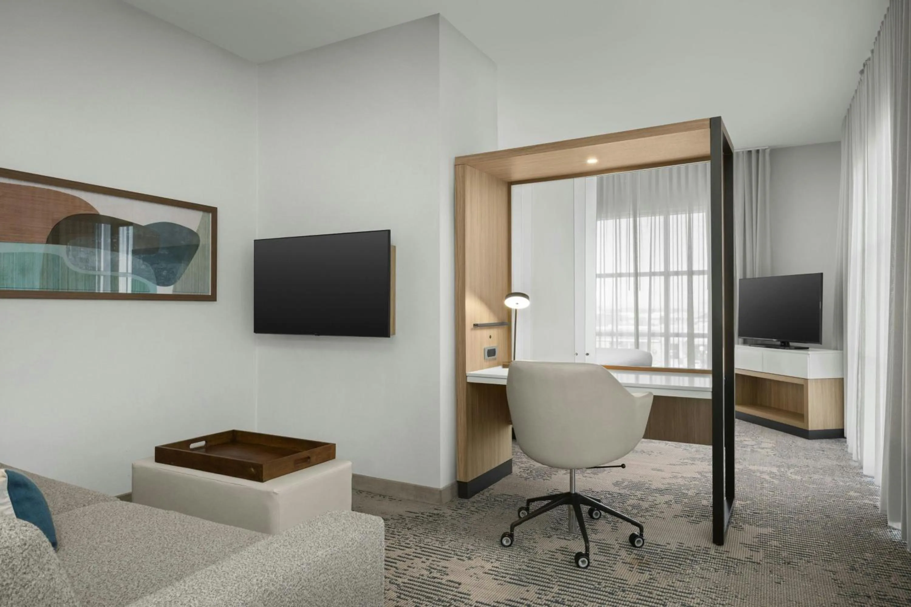 Living room in SpringHill Suites by Marriott Fort Collins