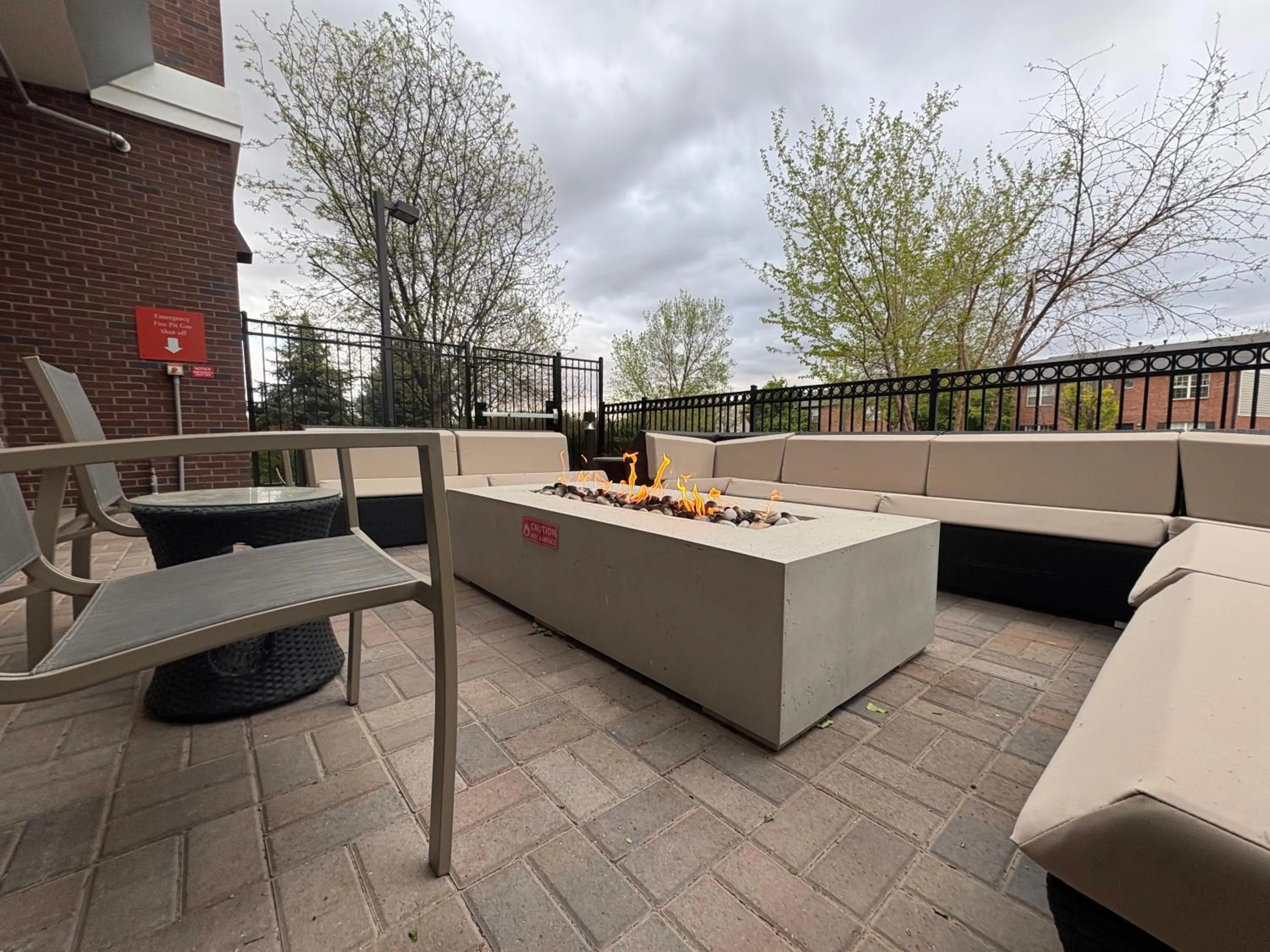 Patio in SpringHill Suites by Marriott Fort Collins