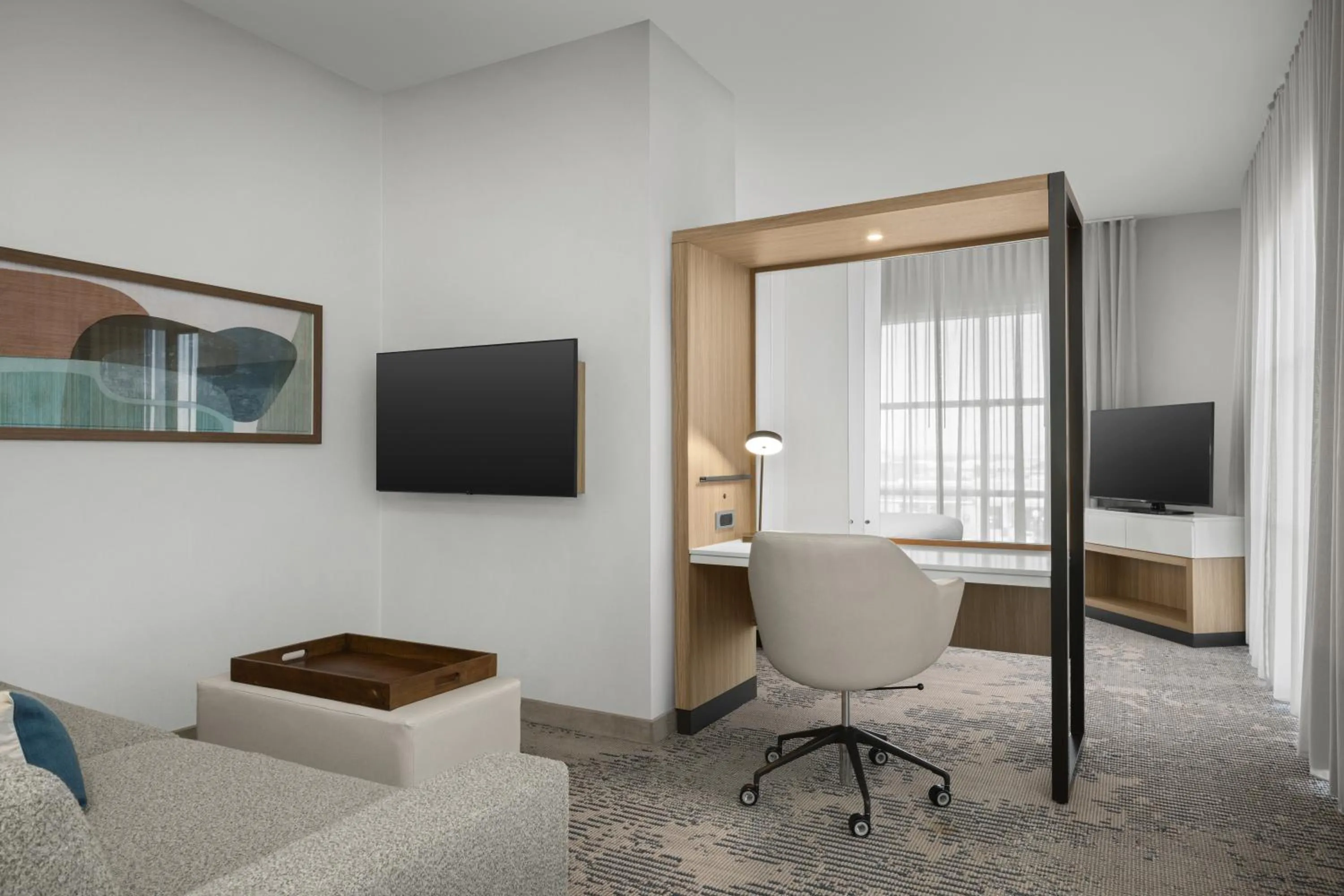 Living room in SpringHill Suites by Marriott Fort Collins