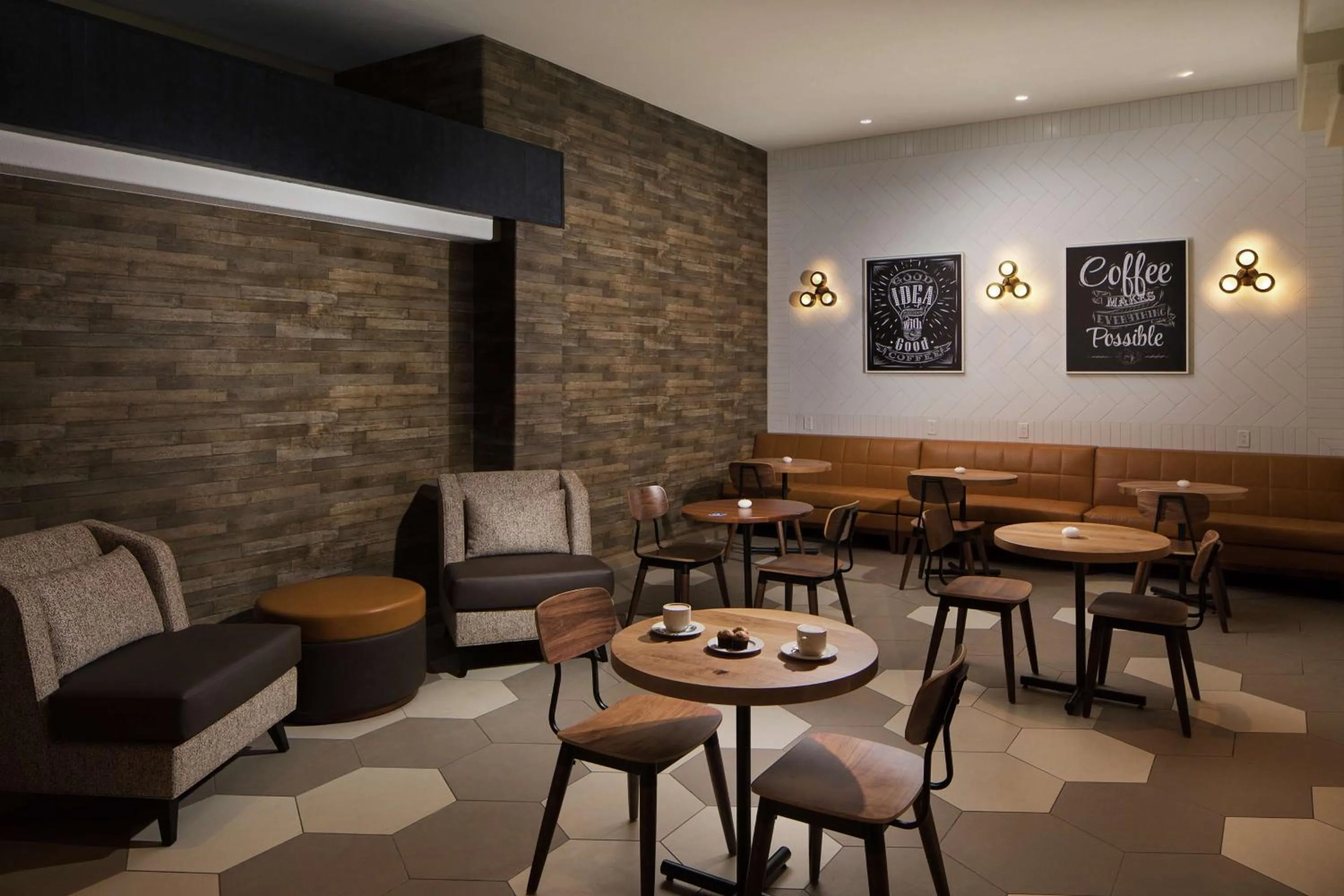 Restaurant/places to eat in Embassy Suites by Hilton San Francisco Airport Oyster Point