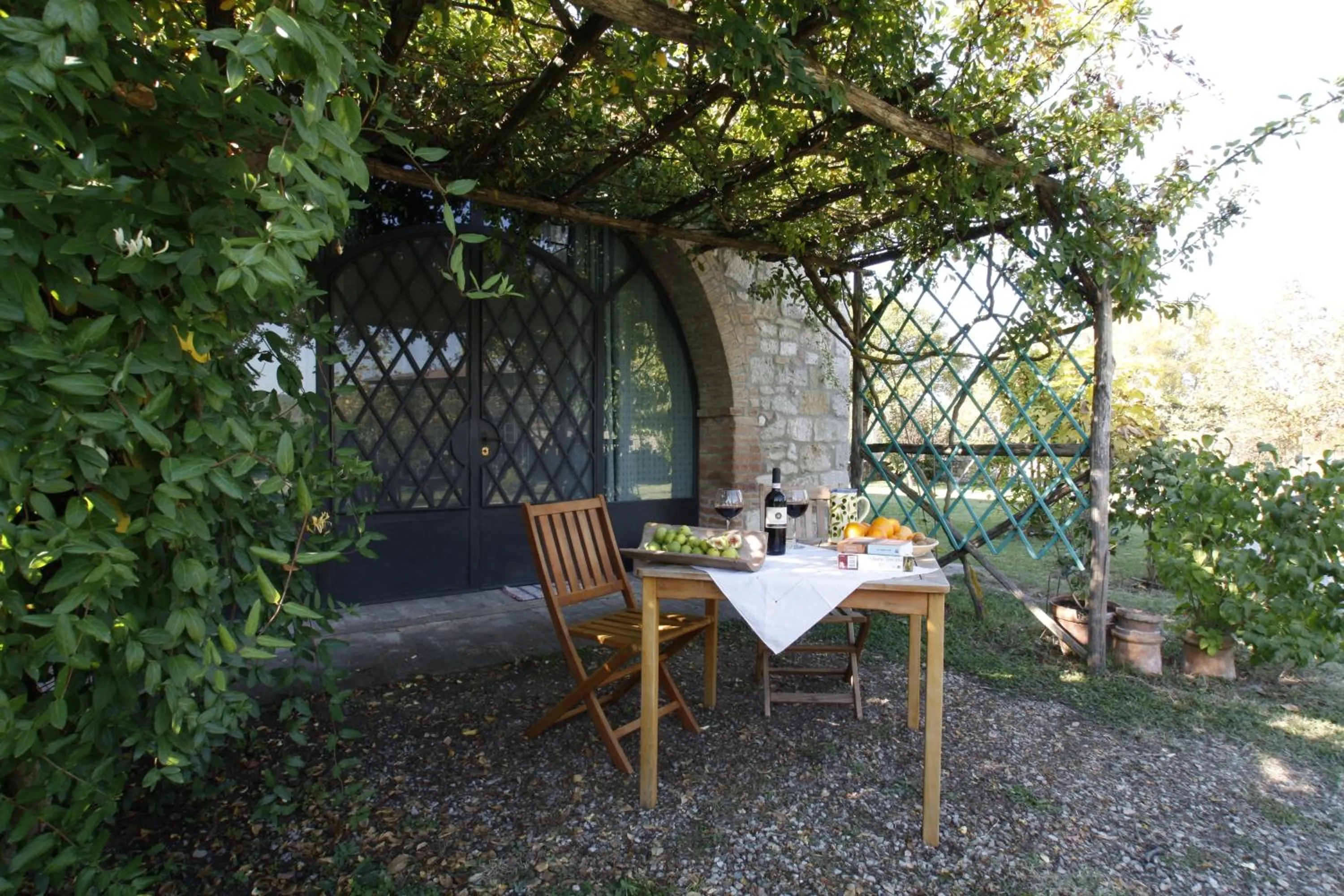 Garden in B&B Palazzo a Merse