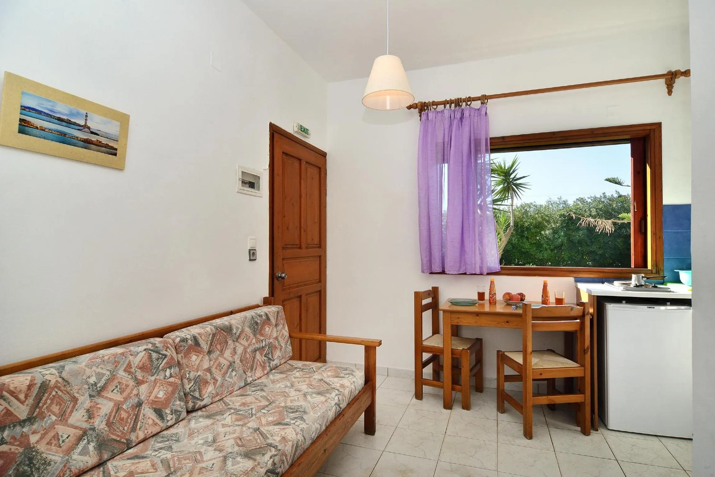 Living room in San Antonio Apartments