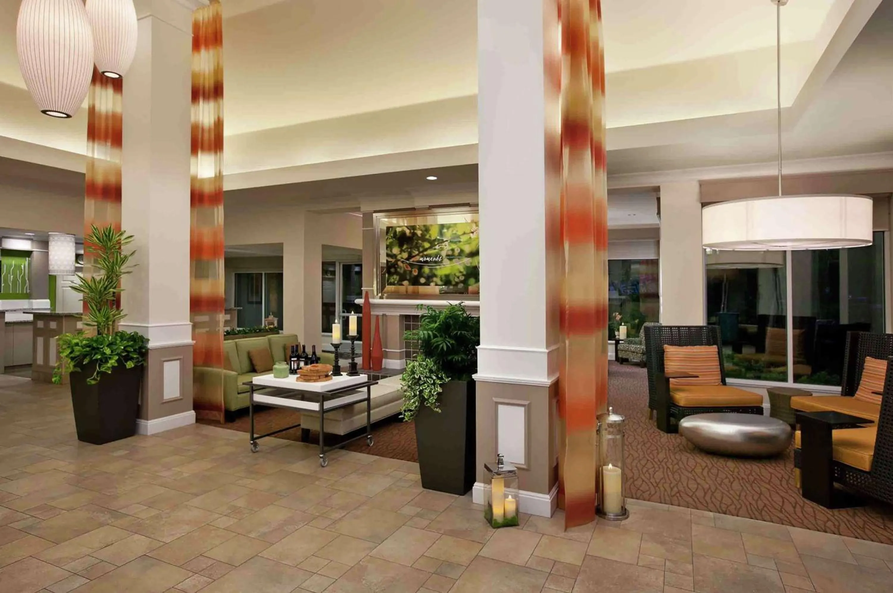 Lobby or reception in Hilton Garden Inn San Francisco Airport North
