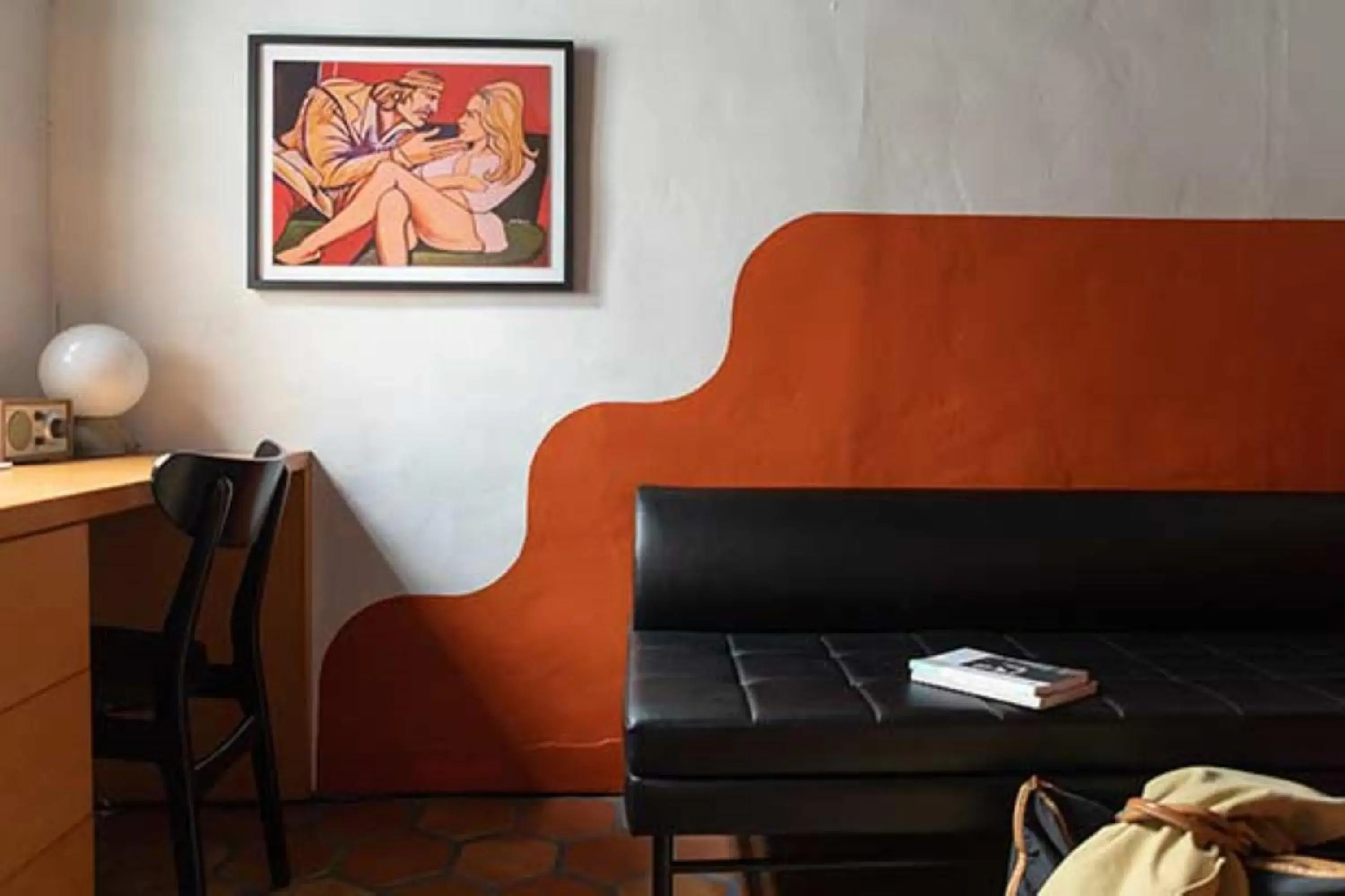 Living room in El Rey Court Living room in El Rey Court