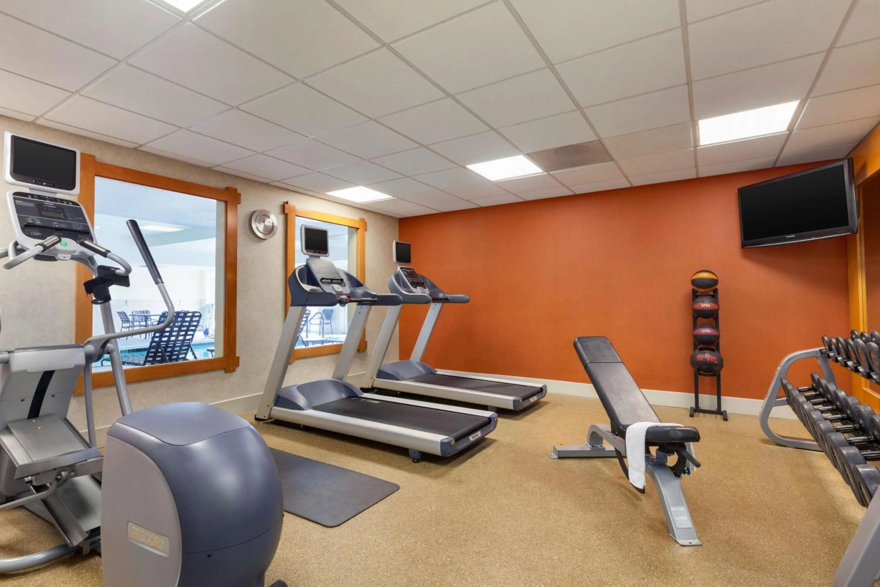 Fitness centre/facilities in Homewood Suites by Hilton San Francisco Airport North California