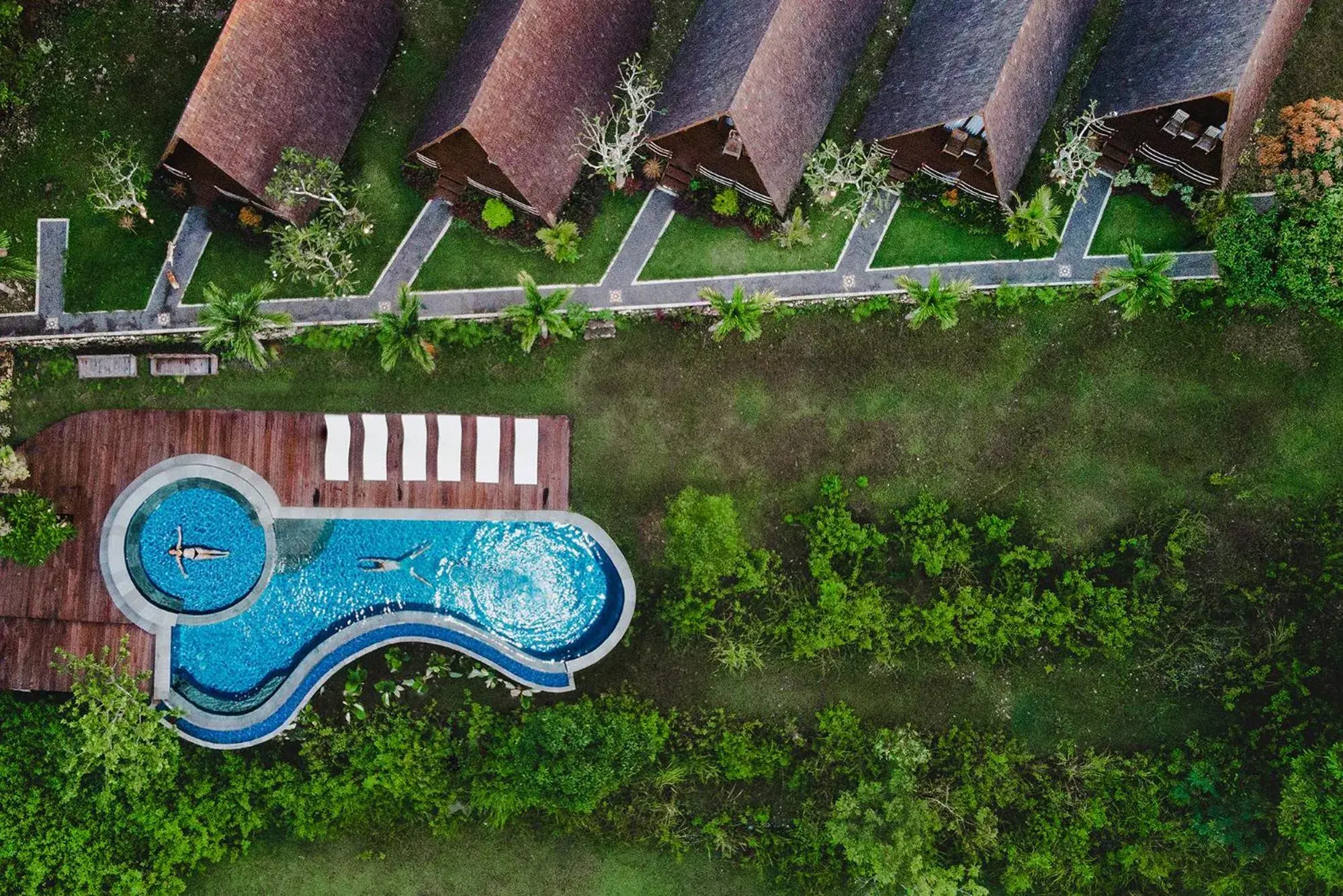 Bird's eye view in Batan Sabo & Co Bird's eye view in Batan Sabo & Co