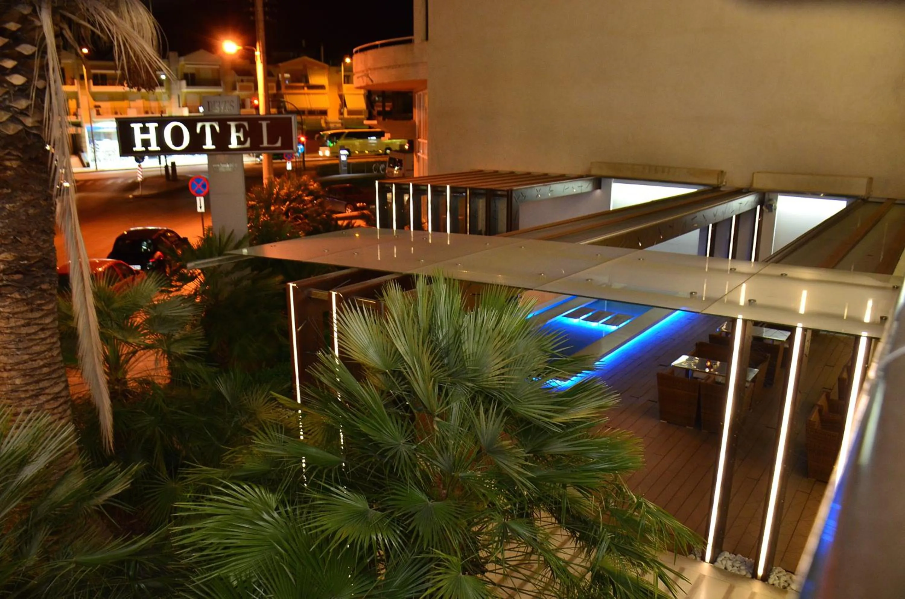 Bird's eye view in Deves Hotel