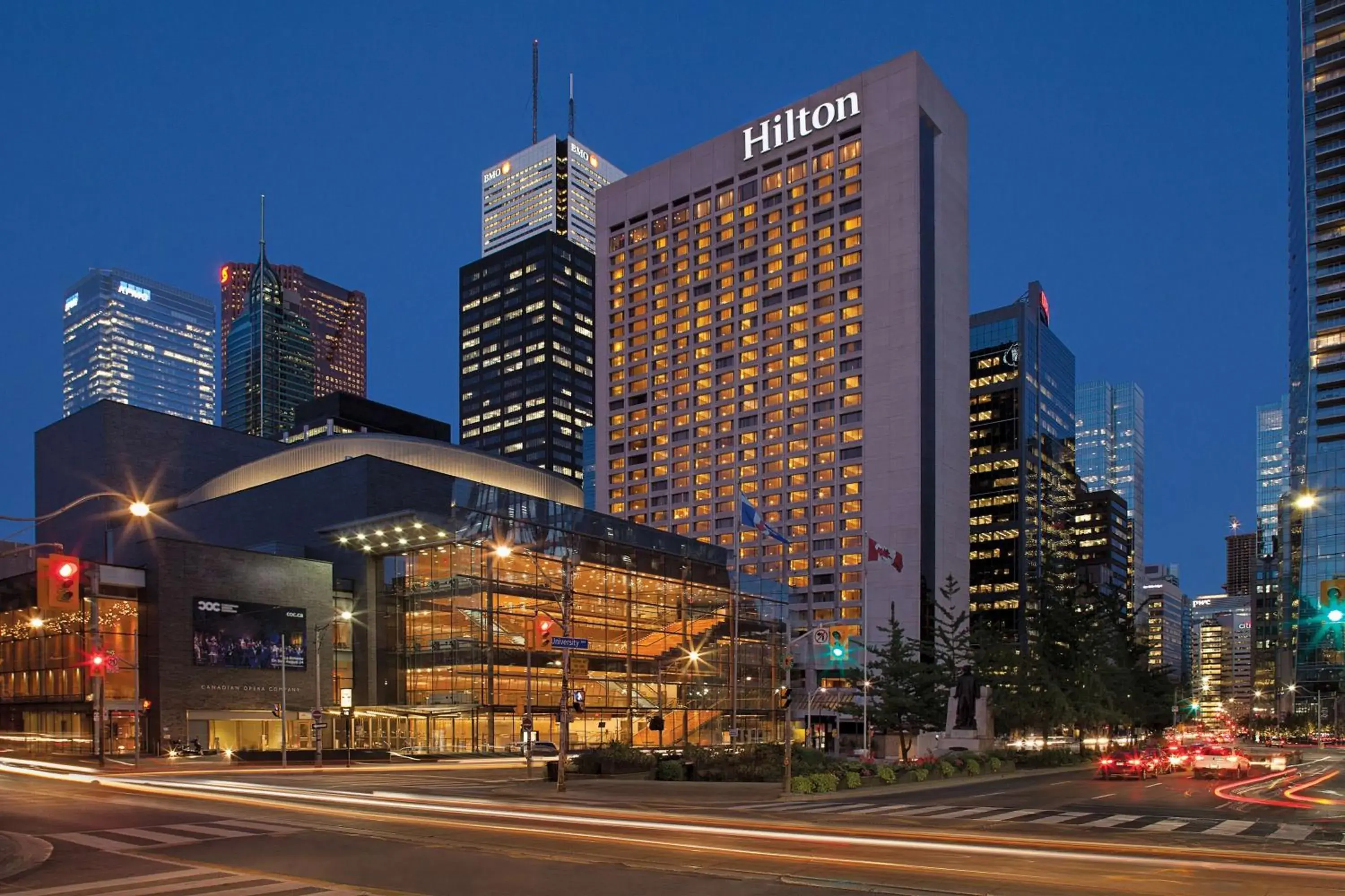 Property building in Hilton Toronto Property building in Hilton Toronto