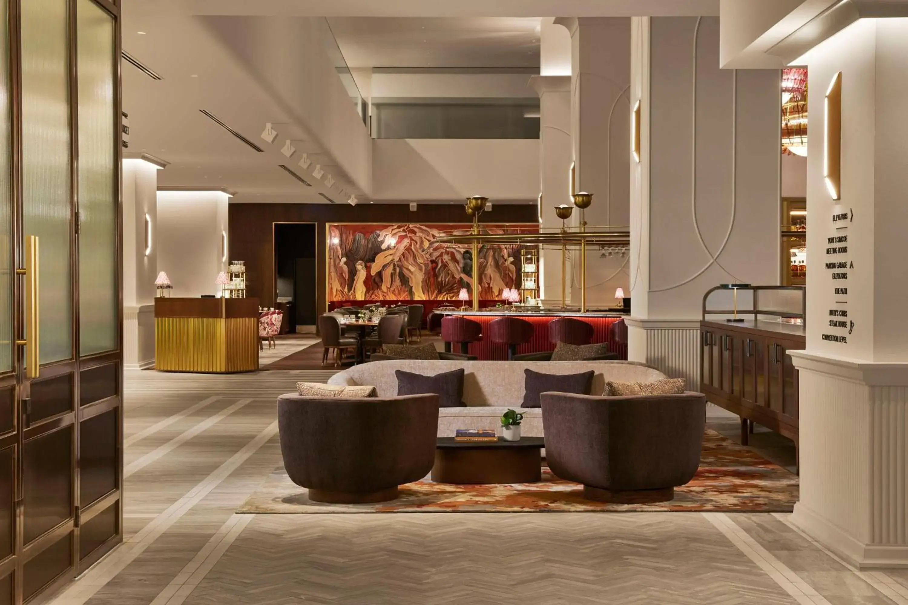 Lobby or reception in Hilton Toronto Lobby or reception in Hilton Toronto