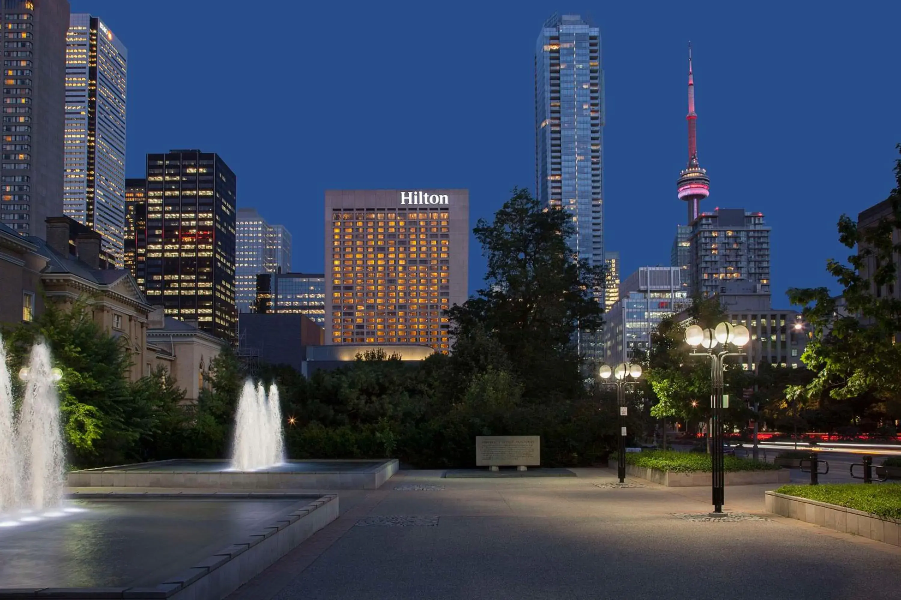 Property building in Hilton Toronto Property building in Hilton Toronto