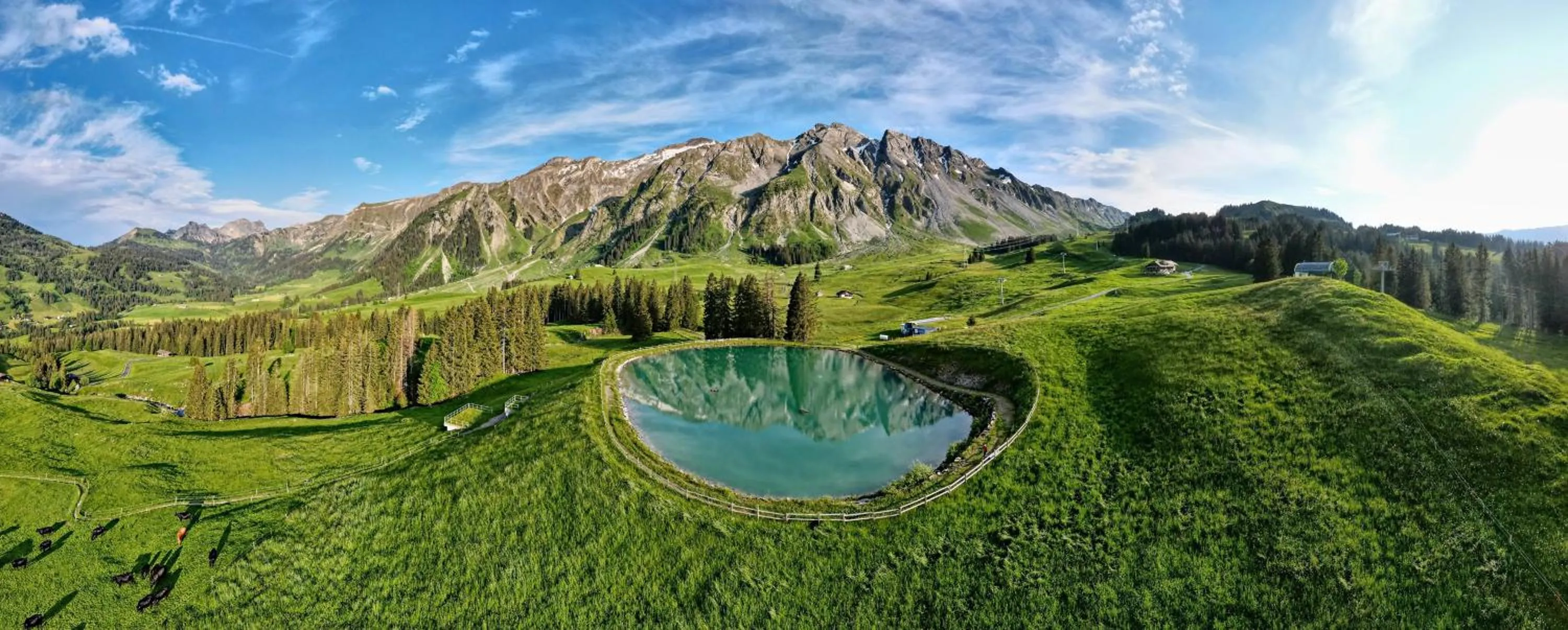 Bird's eye view in Hotel Sörenberg