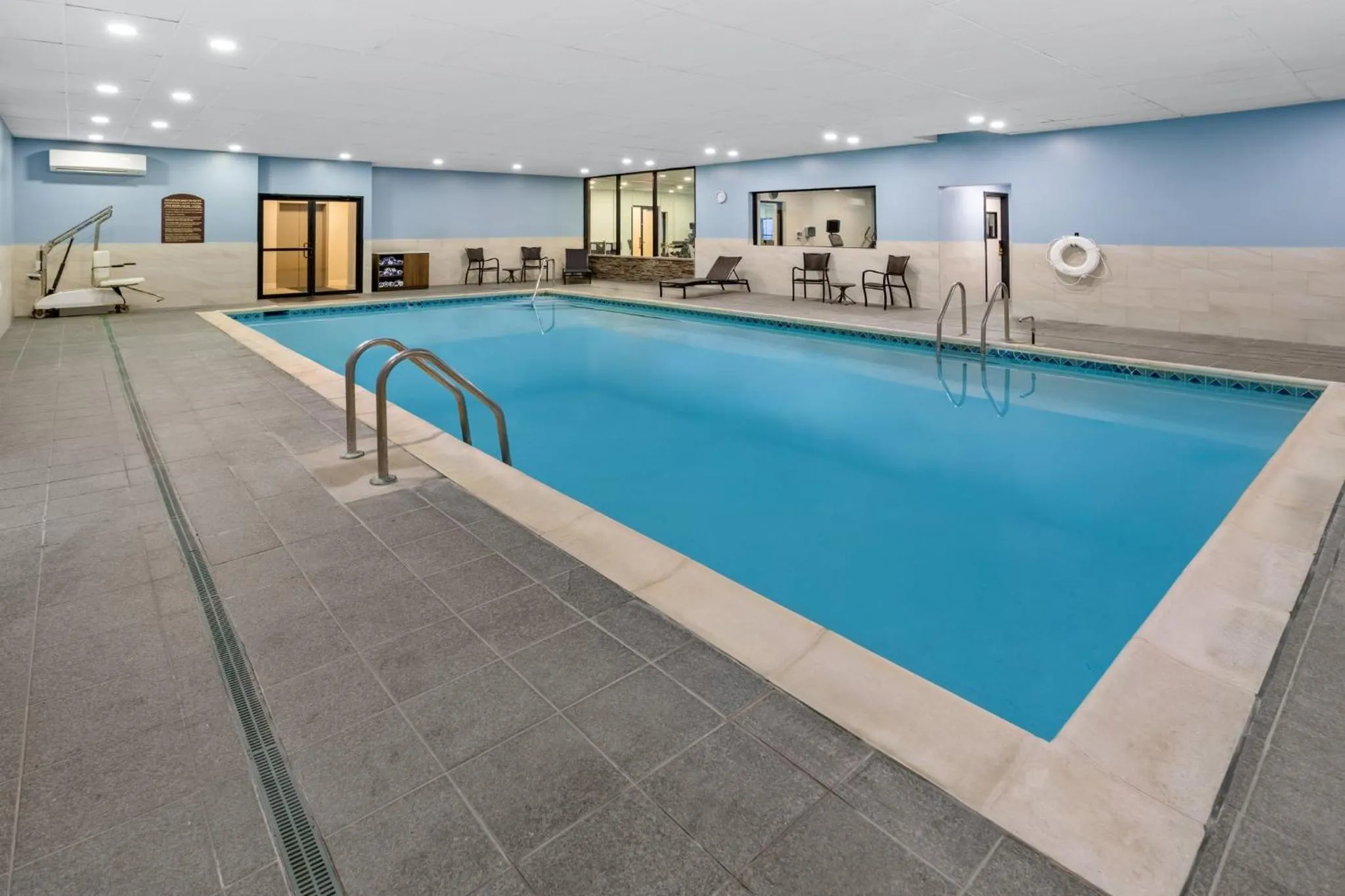 Swimming pool in Holiday Inn Express Stony Brook-Long Island by IHG