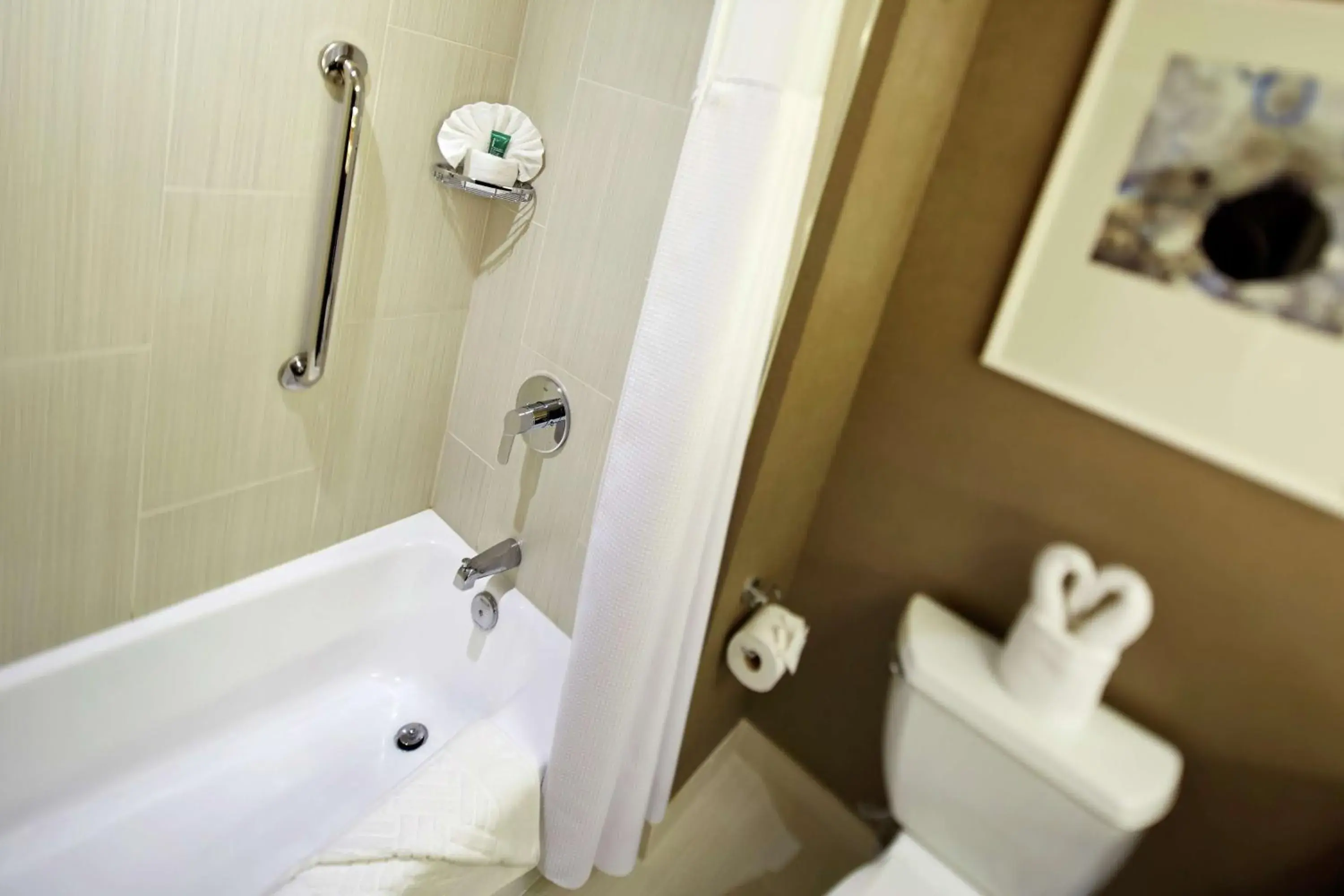 Bathroom in Hilton San Diego Mission Valley Bathroom in Hilton San Diego Mission Valley