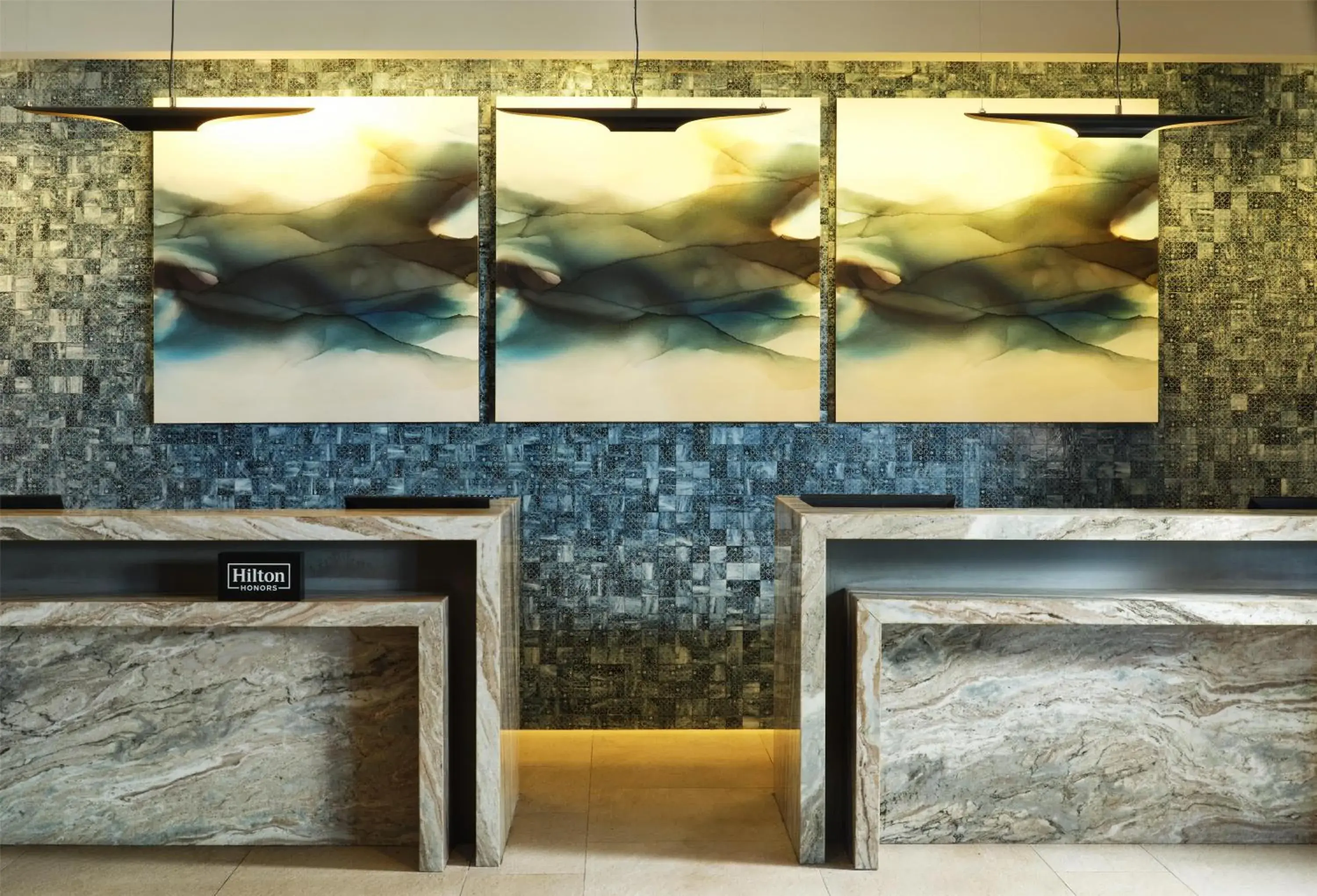 Lobby or reception in Hilton San Diego Mission Valley Lobby or reception in Hilton San Diego Mission Valley