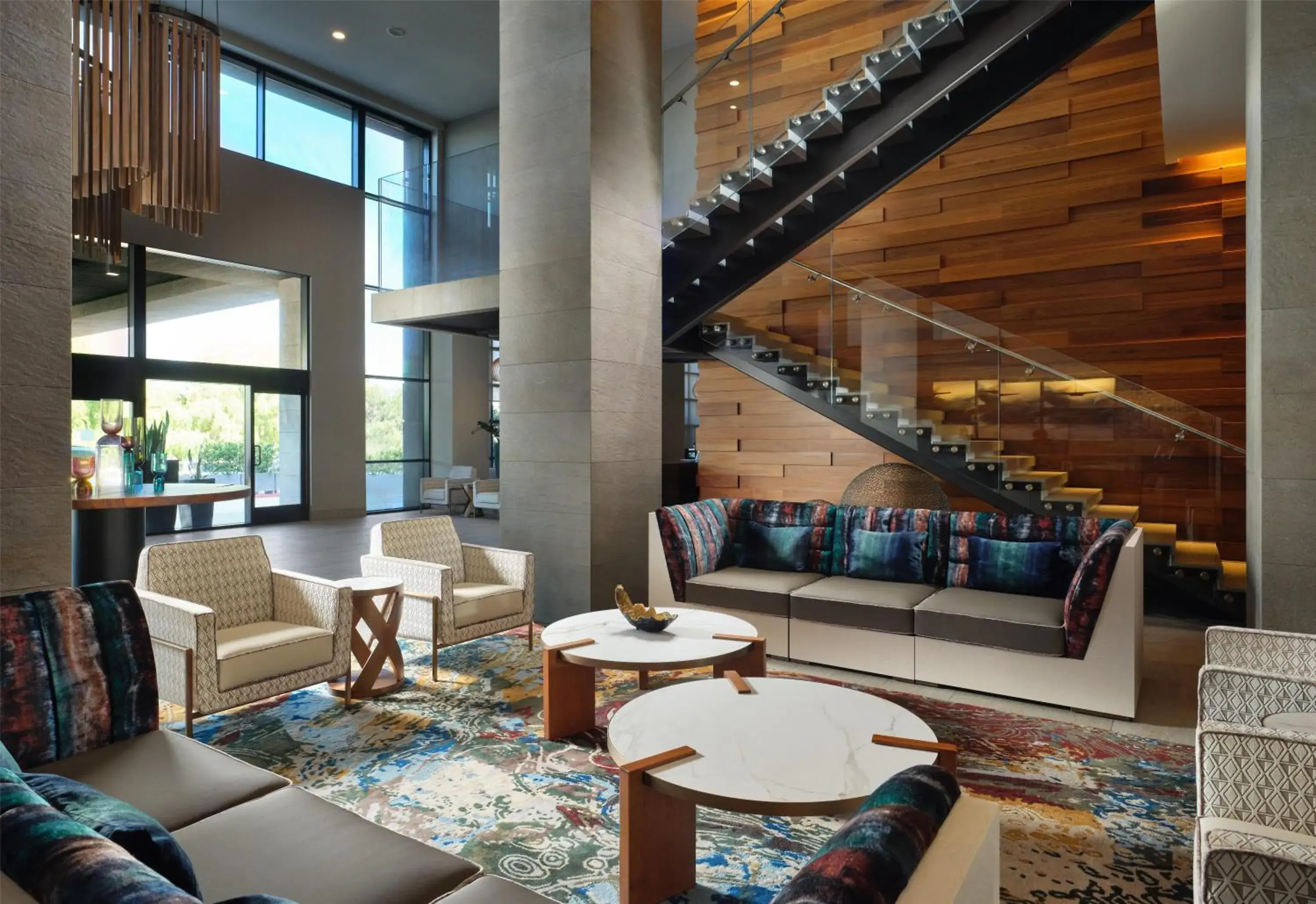 Lobby or reception in Hilton San Diego Mission Valley Lobby or reception in Hilton San Diego Mission Valley