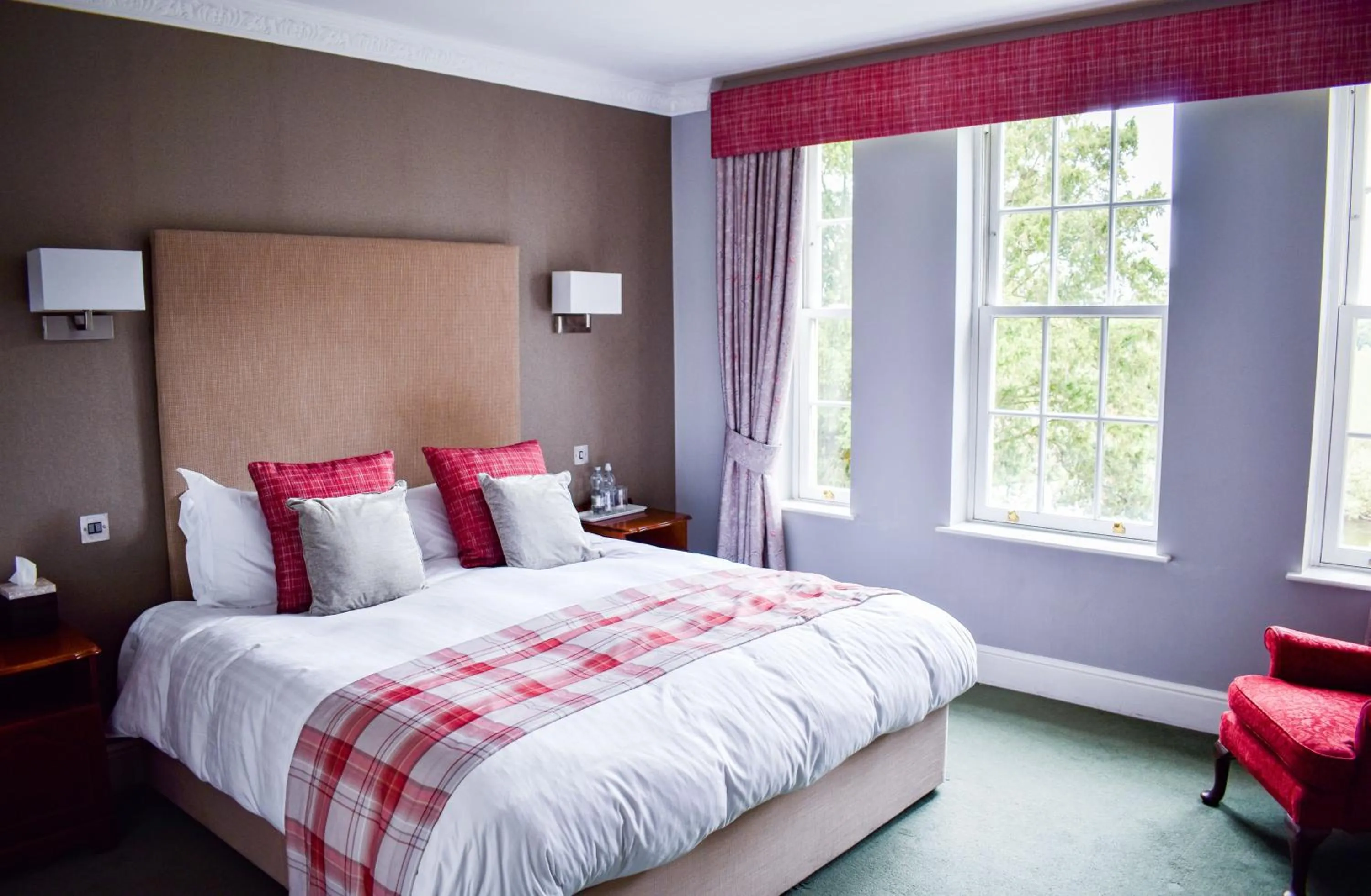 Bedroom, Bed in Dovecliff Hall Hotel