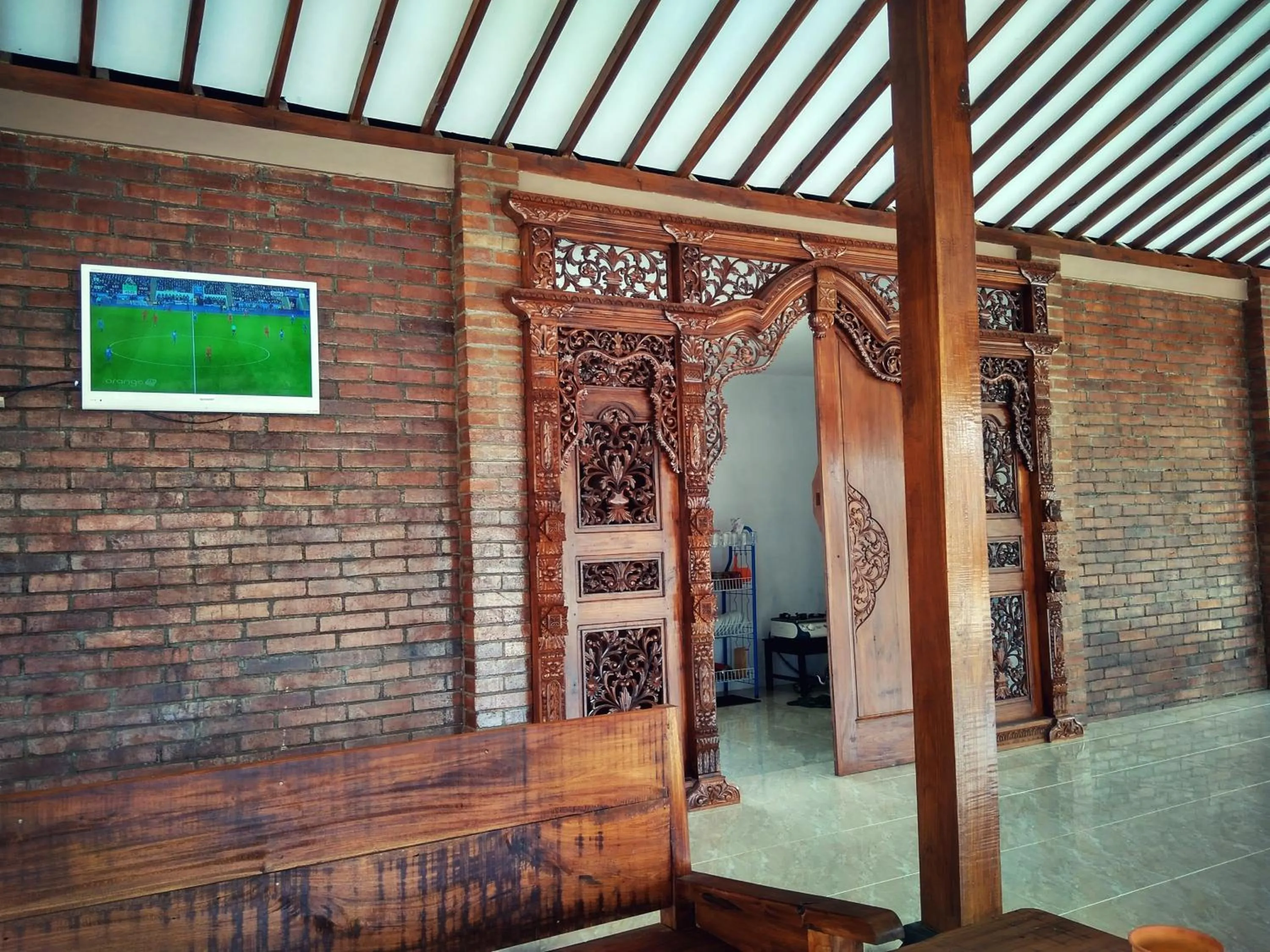 Facade/entrance in The Royal Joglo