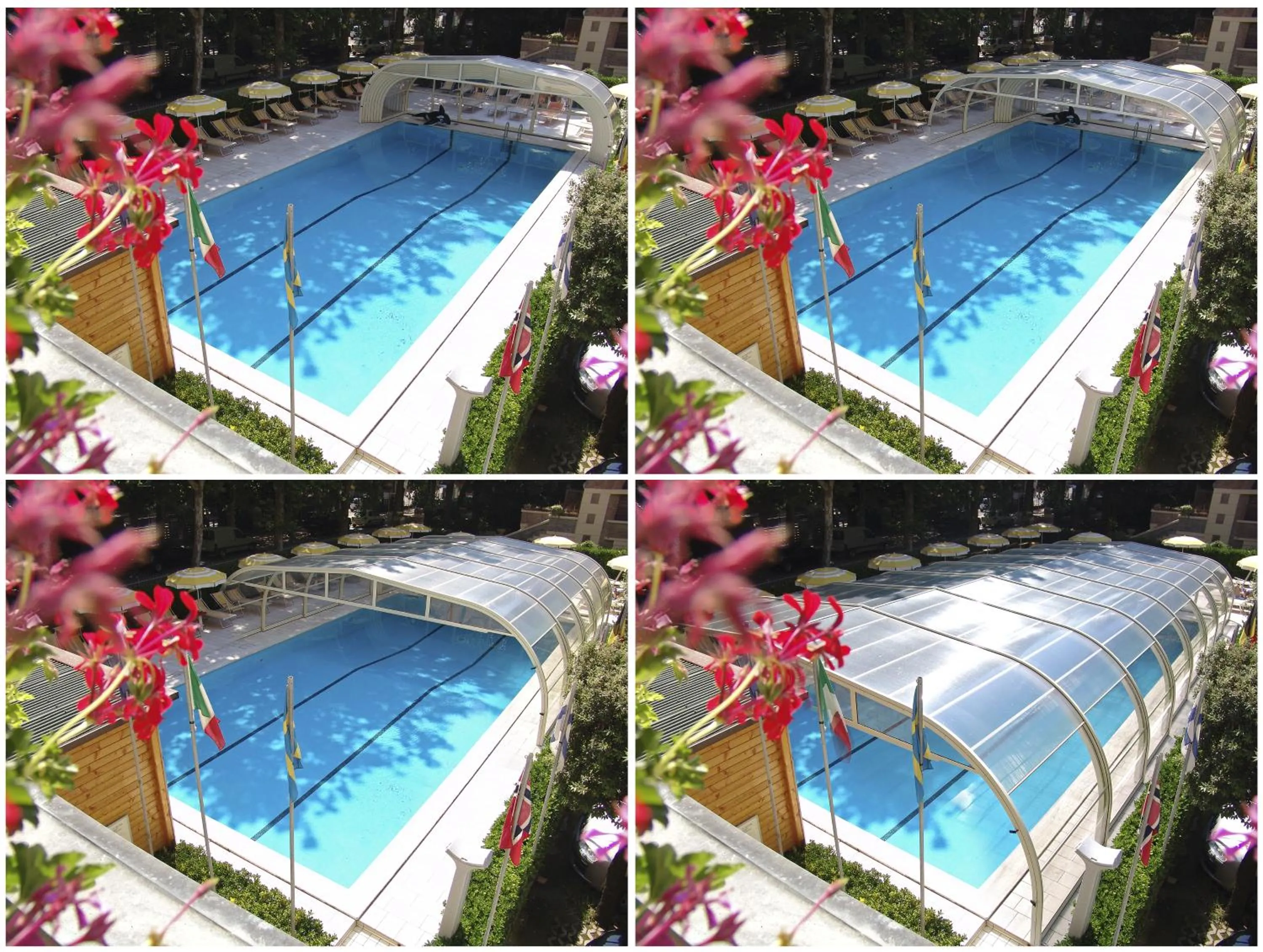 Swimming pool in Hotel Excelsior