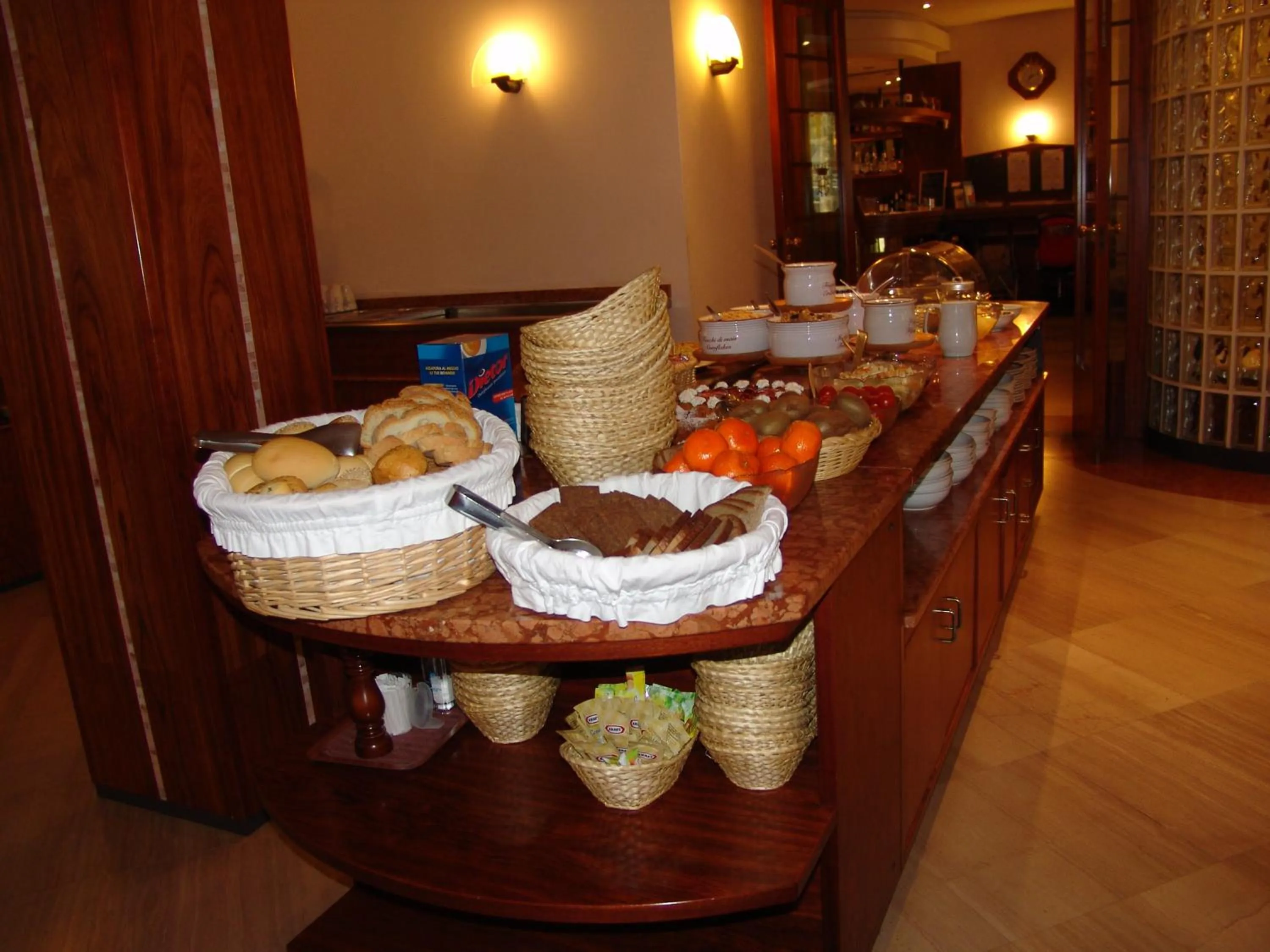 Continental breakfast in Hotel Excelsior