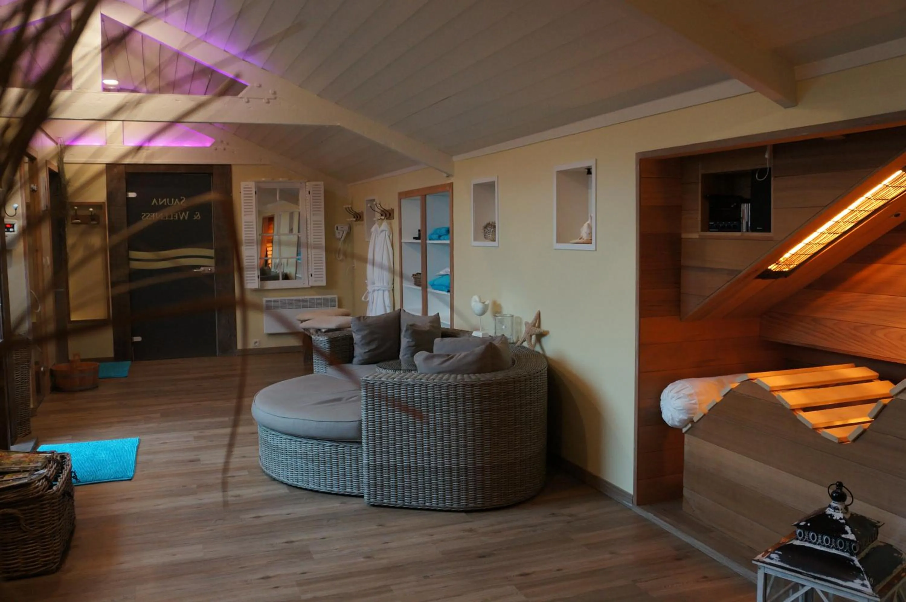 Steam room in B&B Oesterhoeve