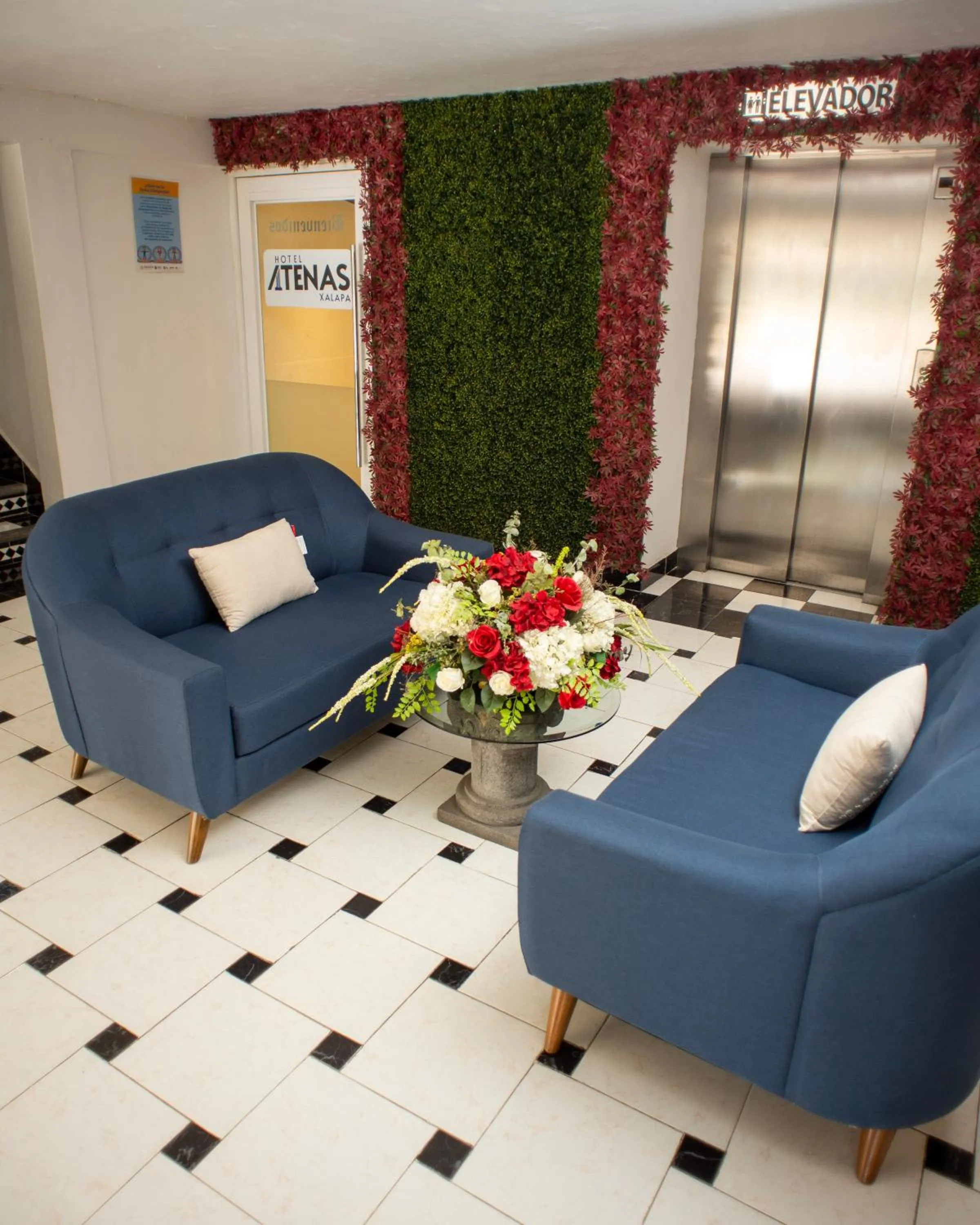 Lobby or reception in Hotel Atenas