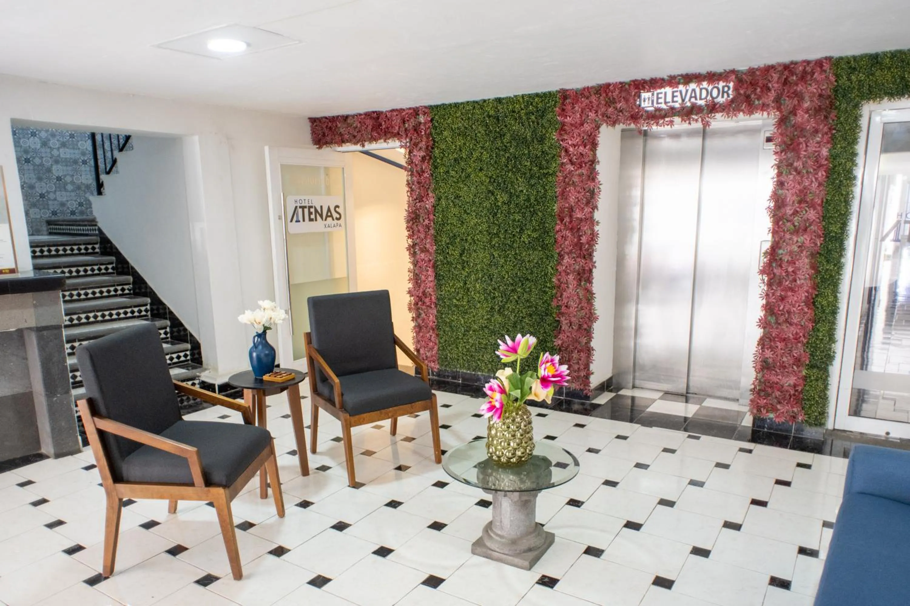 Lobby or reception in Hotel Atenas