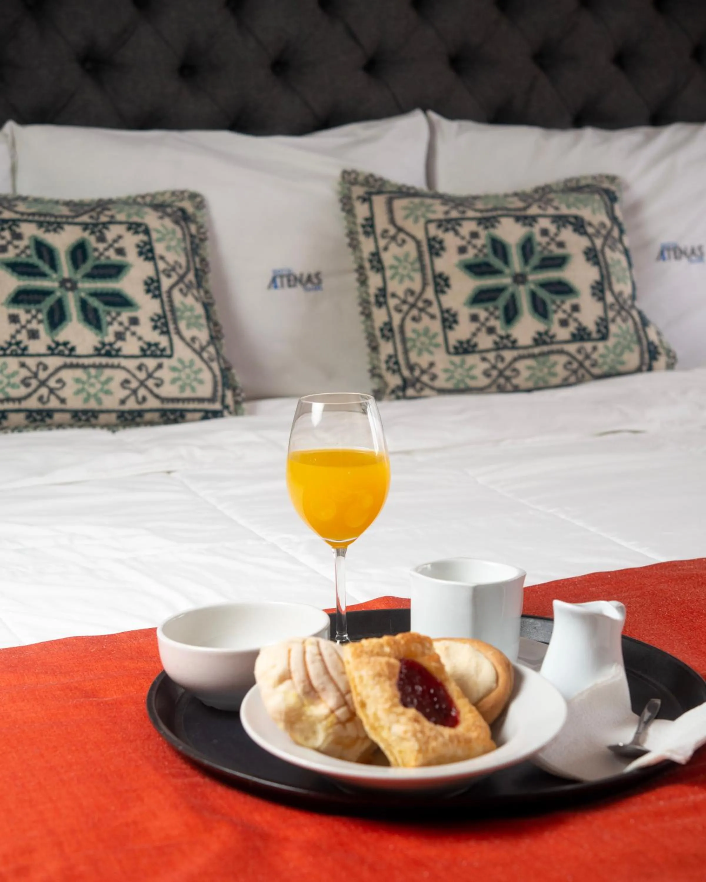 Continental breakfast in Hotel Atenas