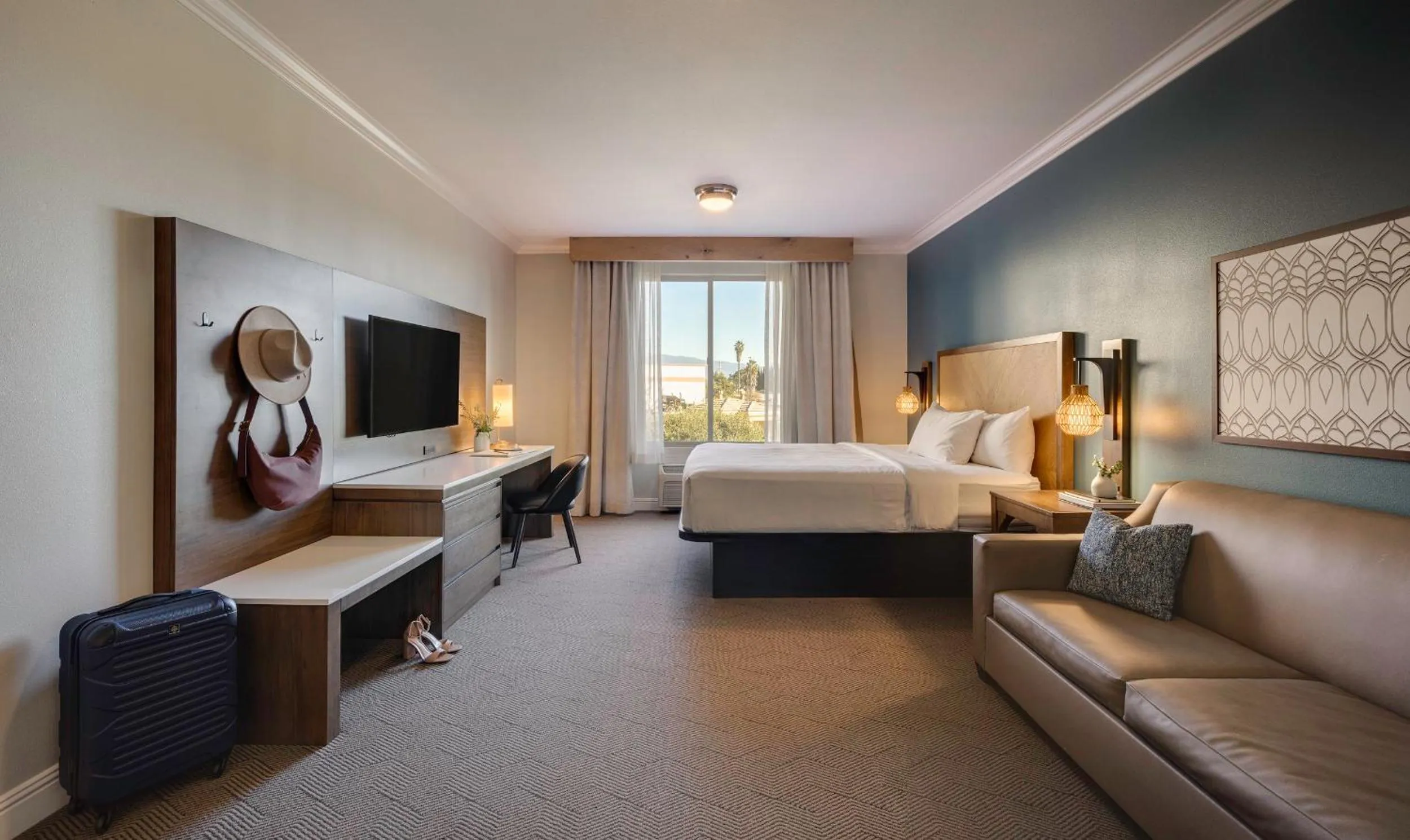 Bed in Ayres Hotel Chino Hills Ontario